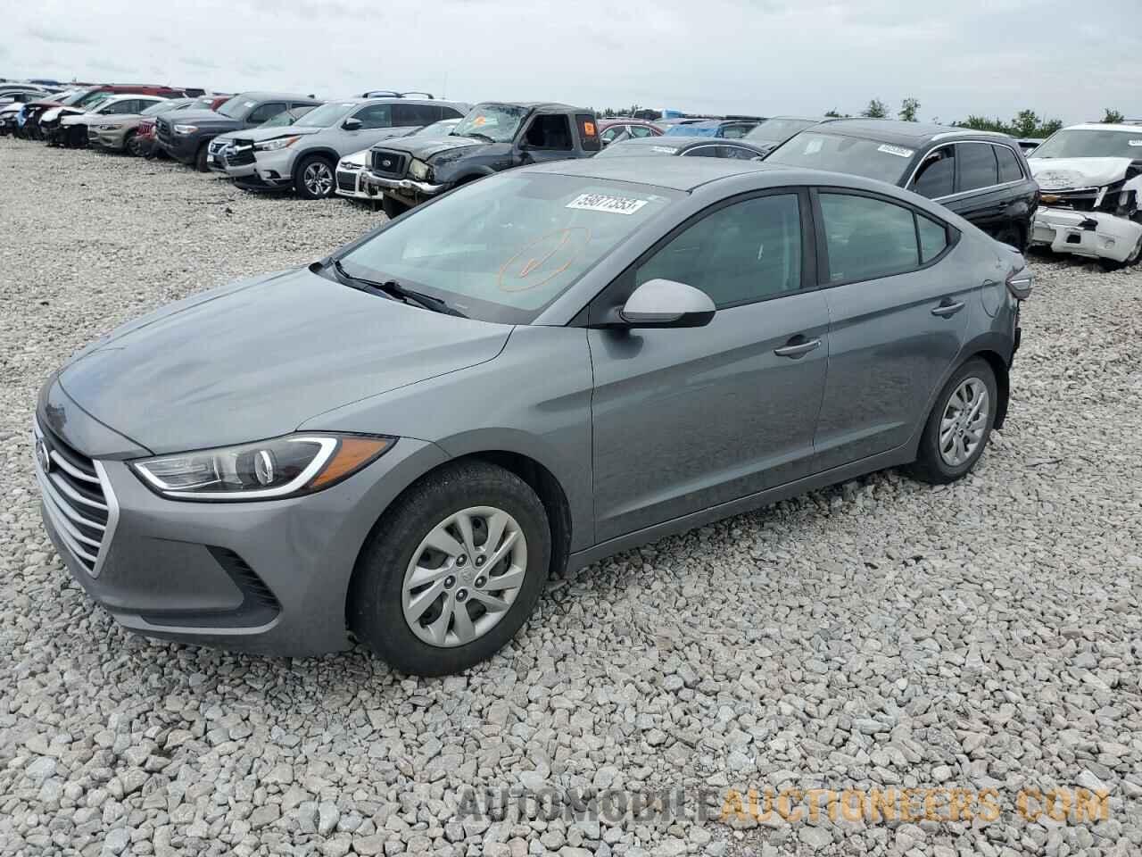 KMHD74LF8JU614000 HYUNDAI ELANTRA 2018