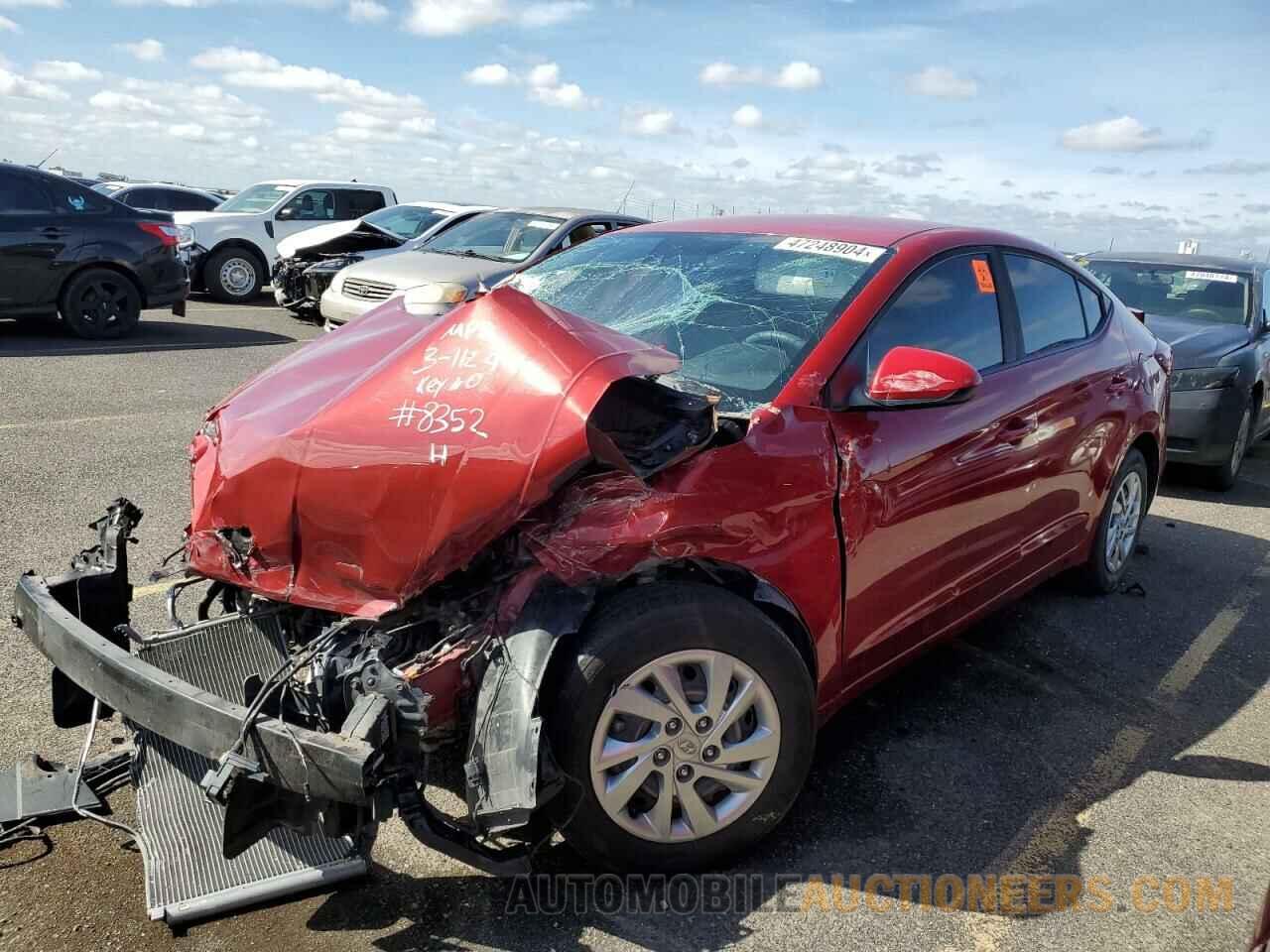 KMHD74LF8LU906278 HYUNDAI ELANTRA 2020