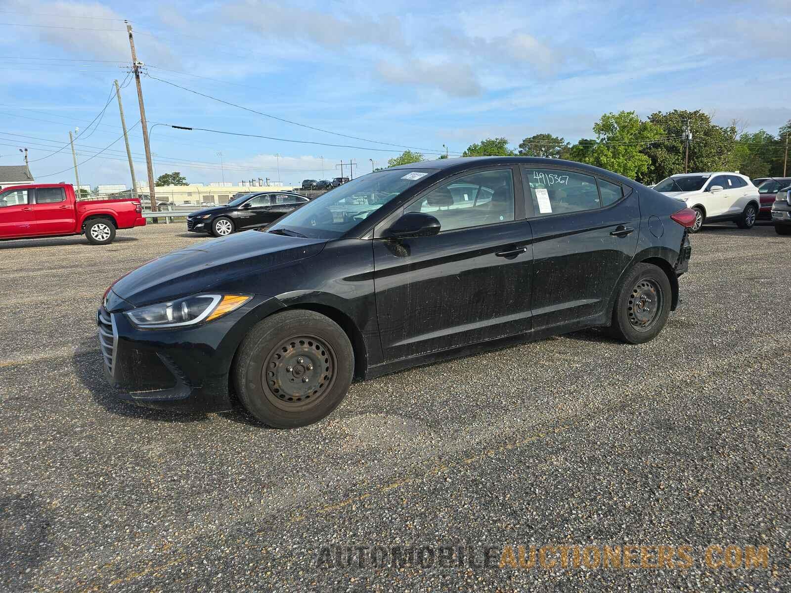 KMHD74LF9HU064641 Hyundai Elantra SE 2017