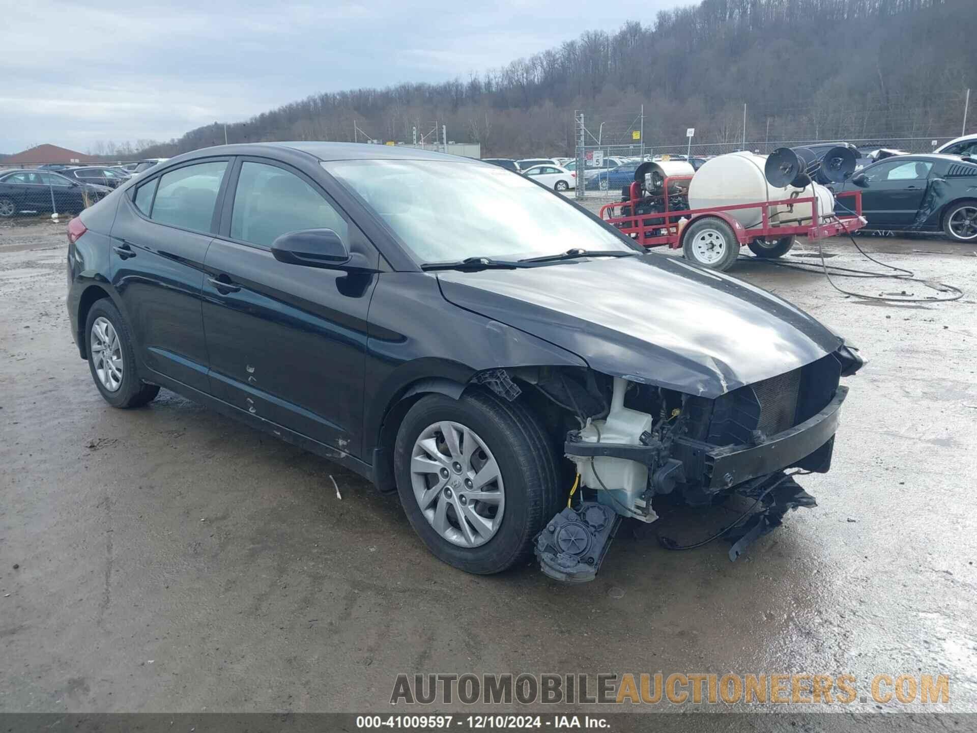 KMHD74LF9HU422210 HYUNDAI ELANTRA 2017