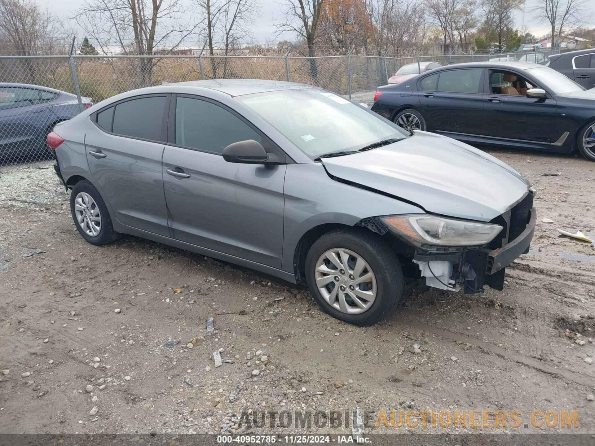 KMHD74LF9HU422725 HYUNDAI ELANTRA 2017