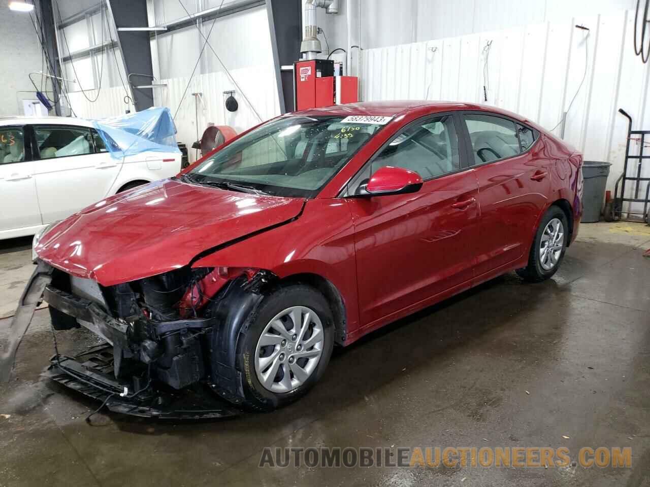 KMHD74LF9JU452877 HYUNDAI ELANTRA 2018