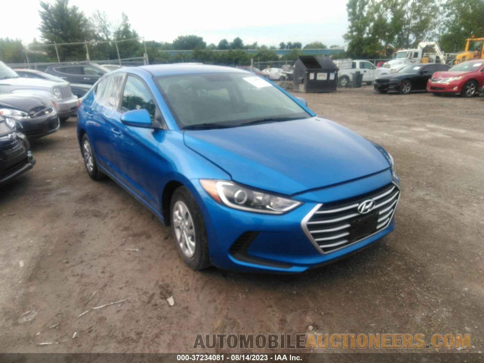 KMHD74LF9JU453995 HYUNDAI ELANTRA 2018