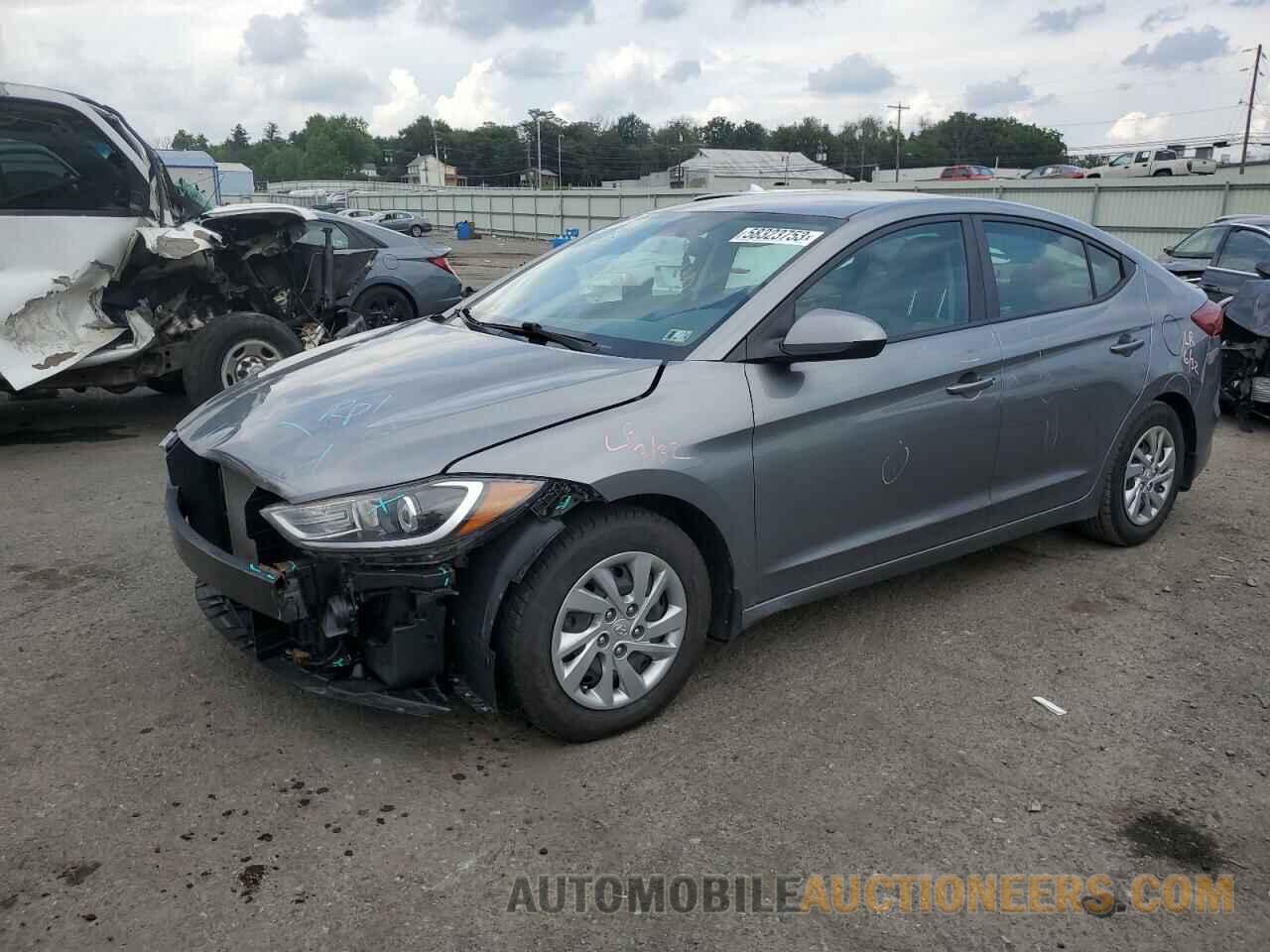 KMHD74LF9JU554969 HYUNDAI ELANTRA 2018