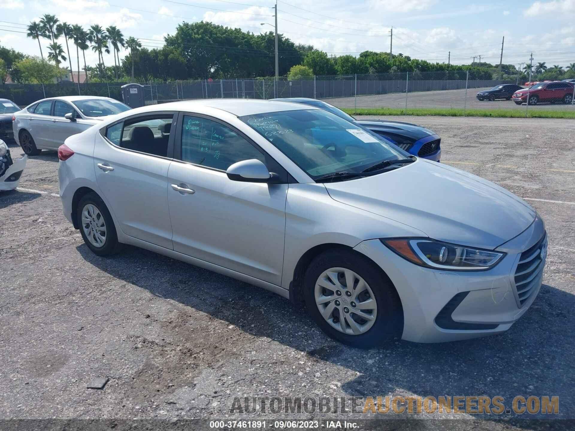 KMHD74LF9JU562912 HYUNDAI ELANTRA 2018