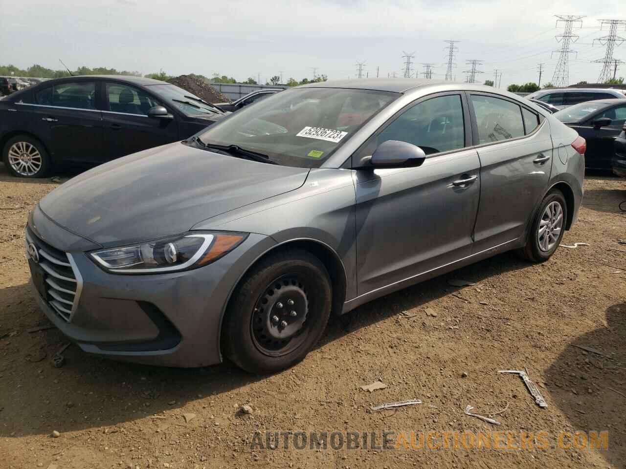 KMHD74LF9JU608982 HYUNDAI ELANTRA 2018