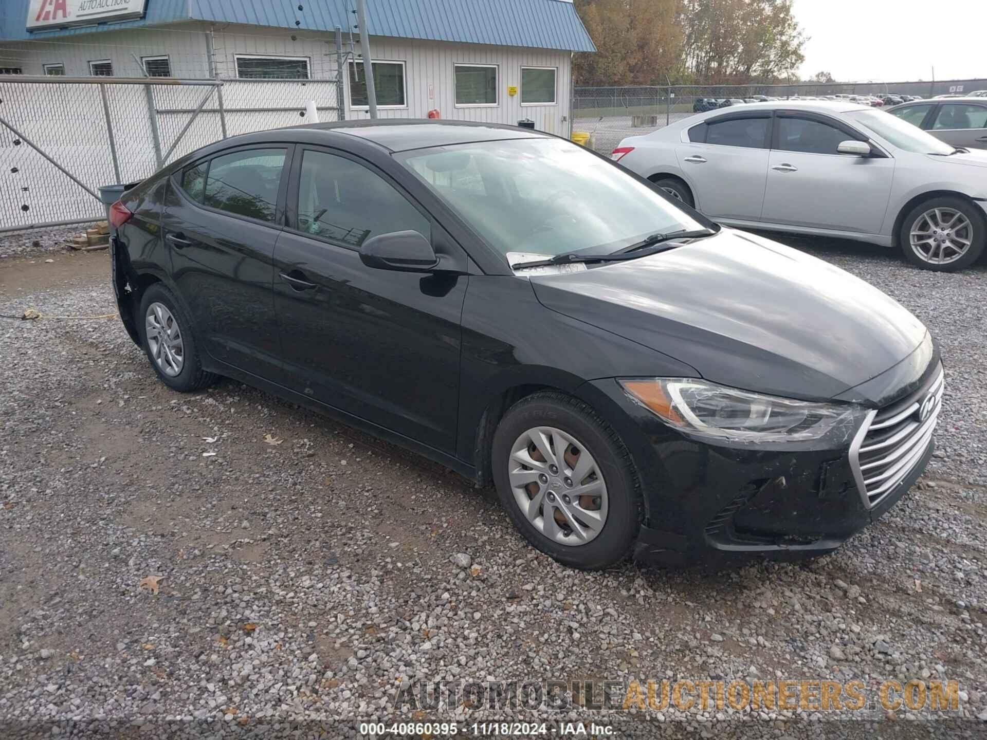 KMHD74LF9JU619710 HYUNDAI ELANTRA 2018