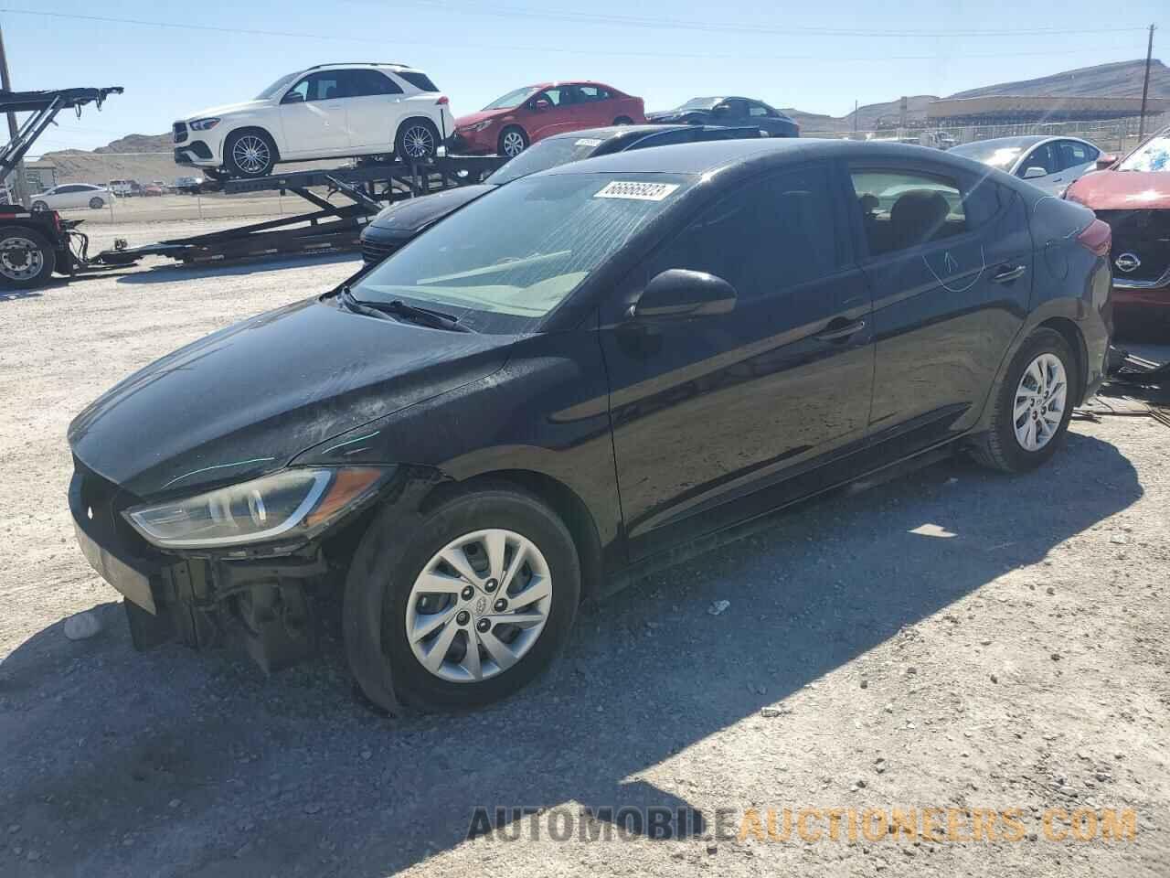 KMHD74LF9JU646003 HYUNDAI ELANTRA 2018