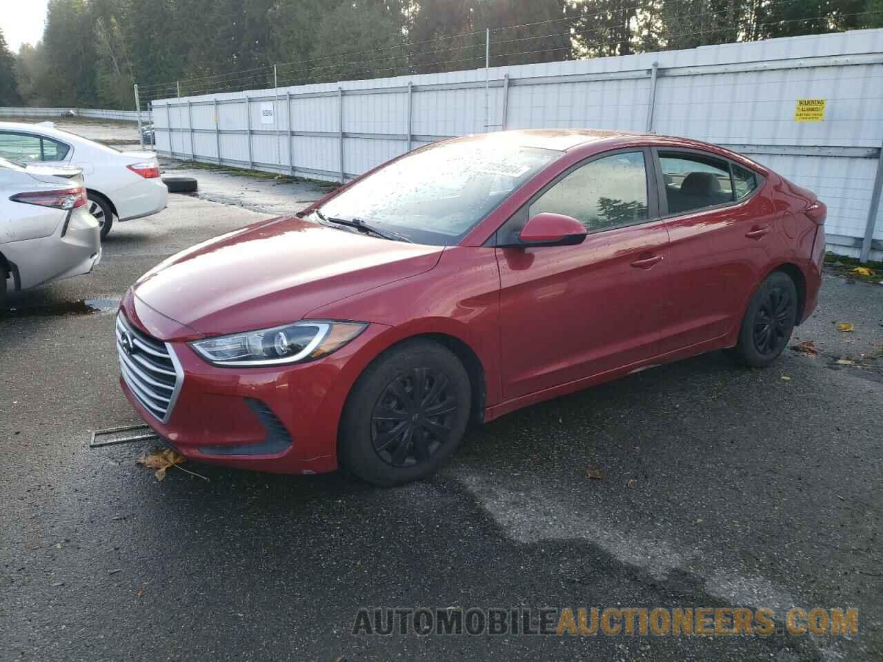 KMHD74LFXHU111675 HYUNDAI ELANTRA 2017