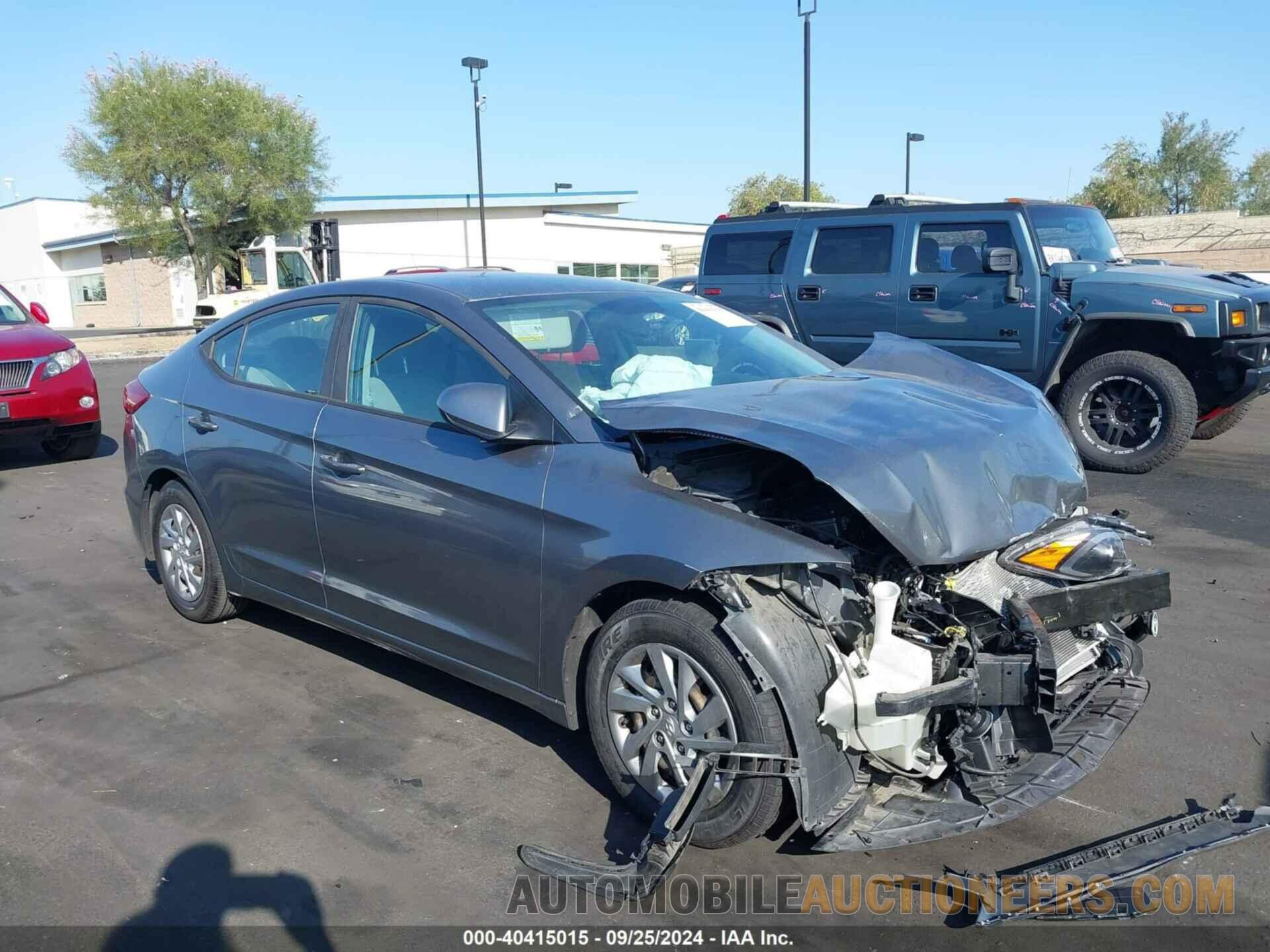 KMHD74LFXHU151836 HYUNDAI ELANTRA 2017