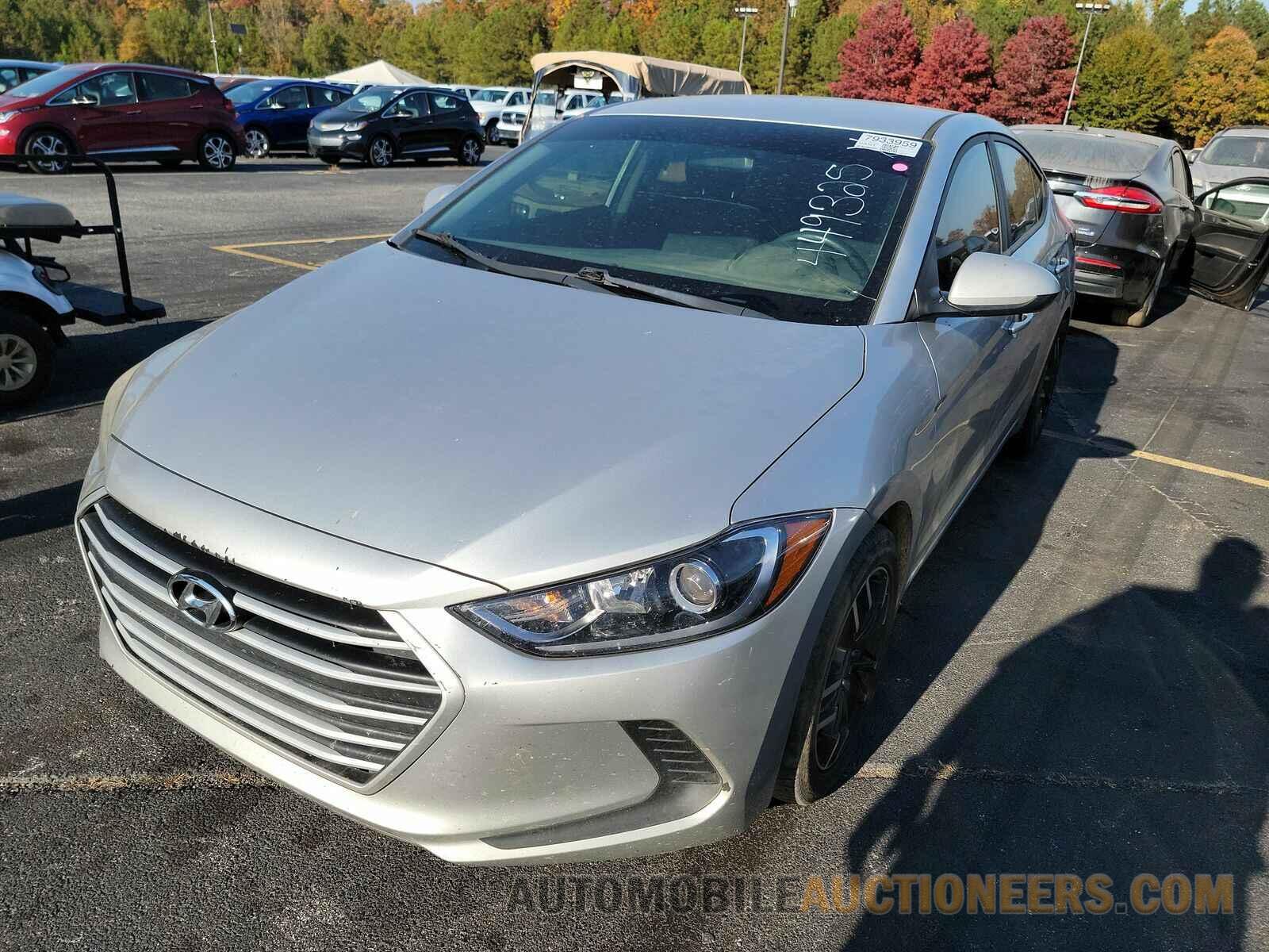 KMHD74LFXJU449325 Hyundai Elantra SE 2018