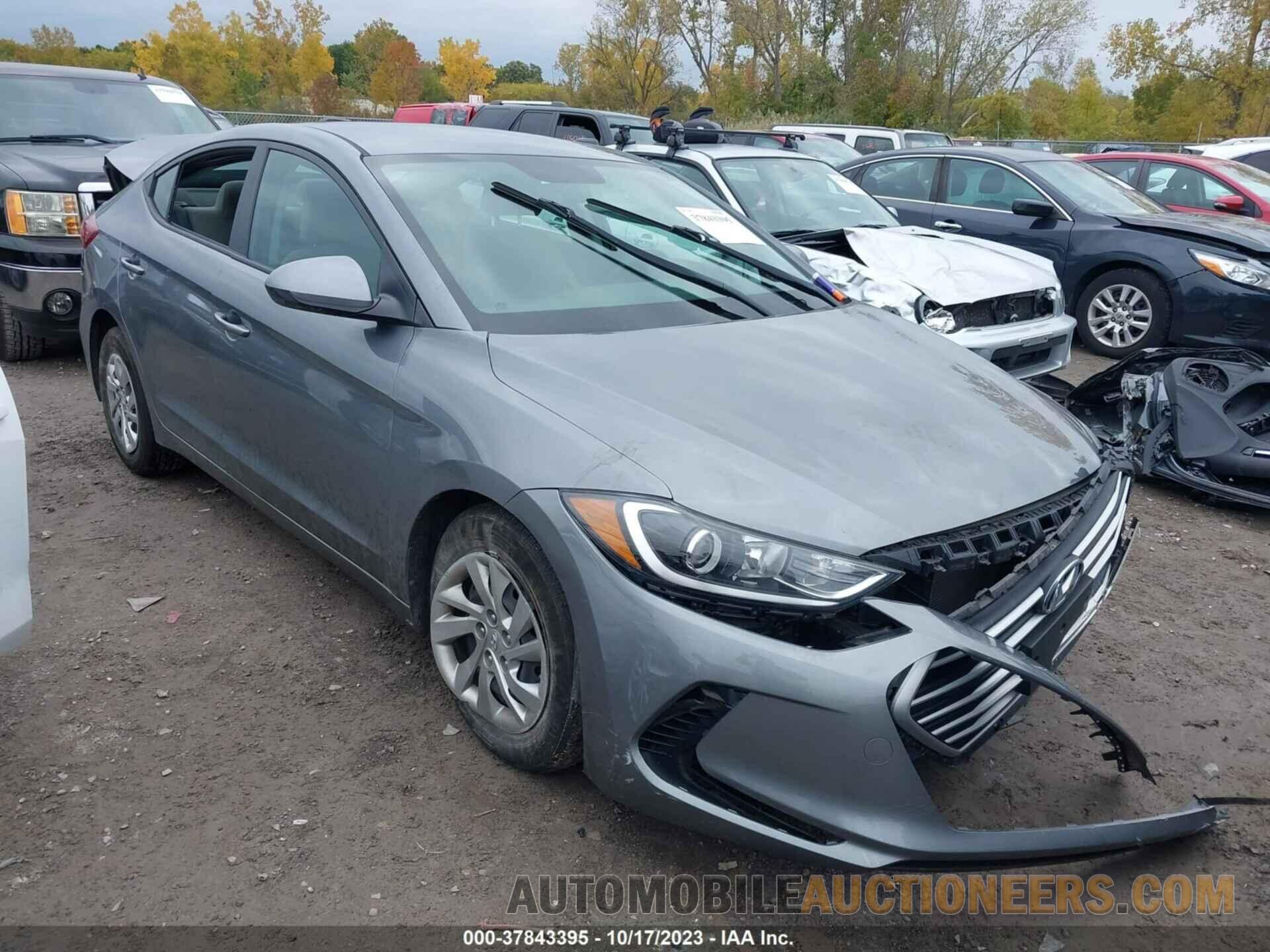 KMHD74LFXJU452905 HYUNDAI ELANTRA 2018