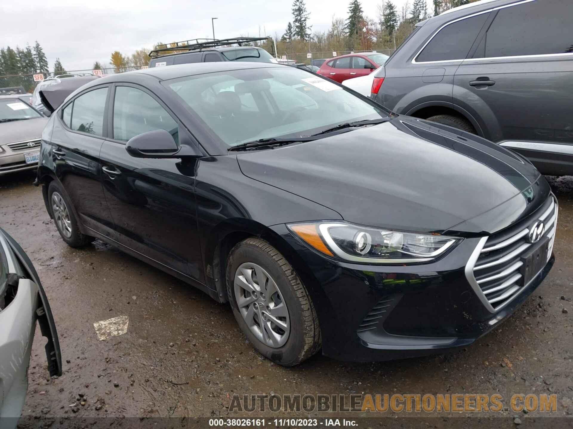 KMHD74LFXJU455481 HYUNDAI ELANTRA 2018