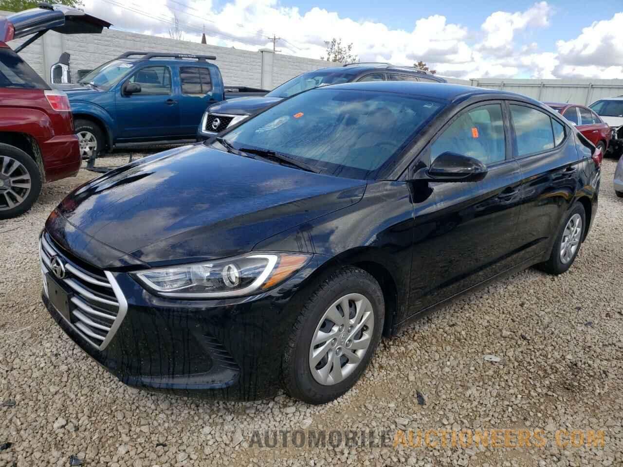 KMHD74LFXJU469736 HYUNDAI ELANTRA 2018