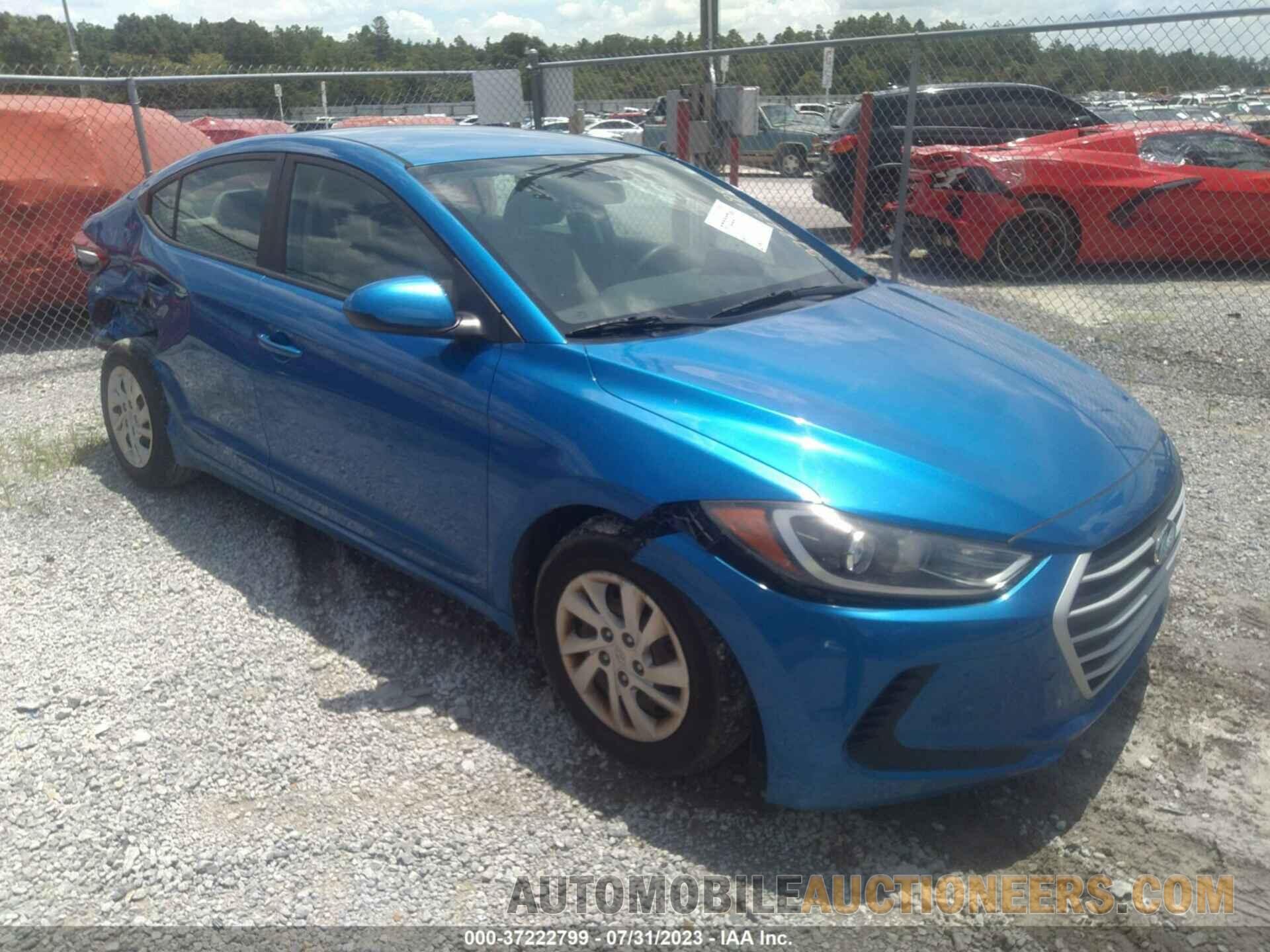 KMHD74LFXJU473057 HYUNDAI ELANTRA 2018