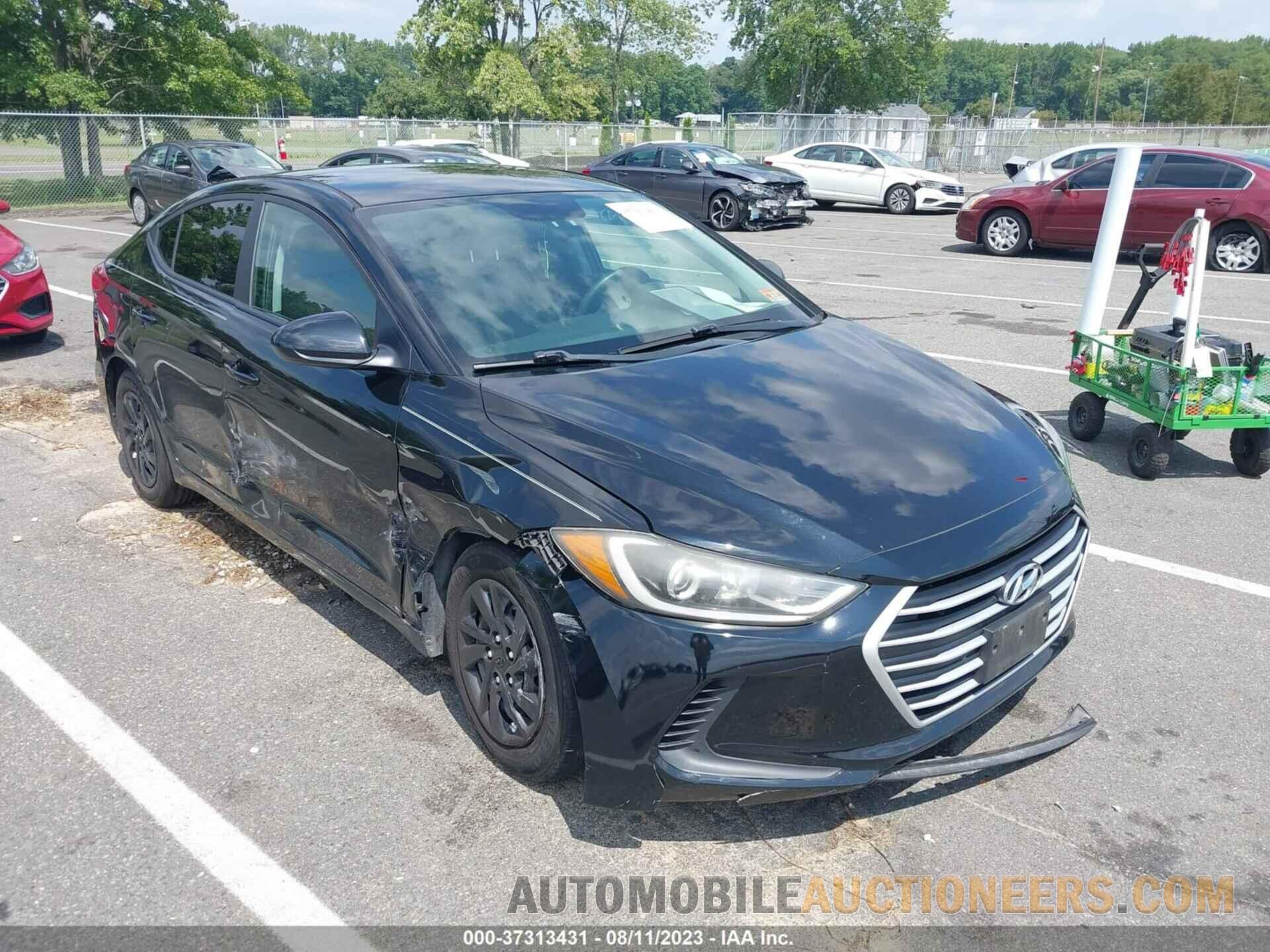 KMHD74LFXJU492160 HYUNDAI ELANTRA 2018