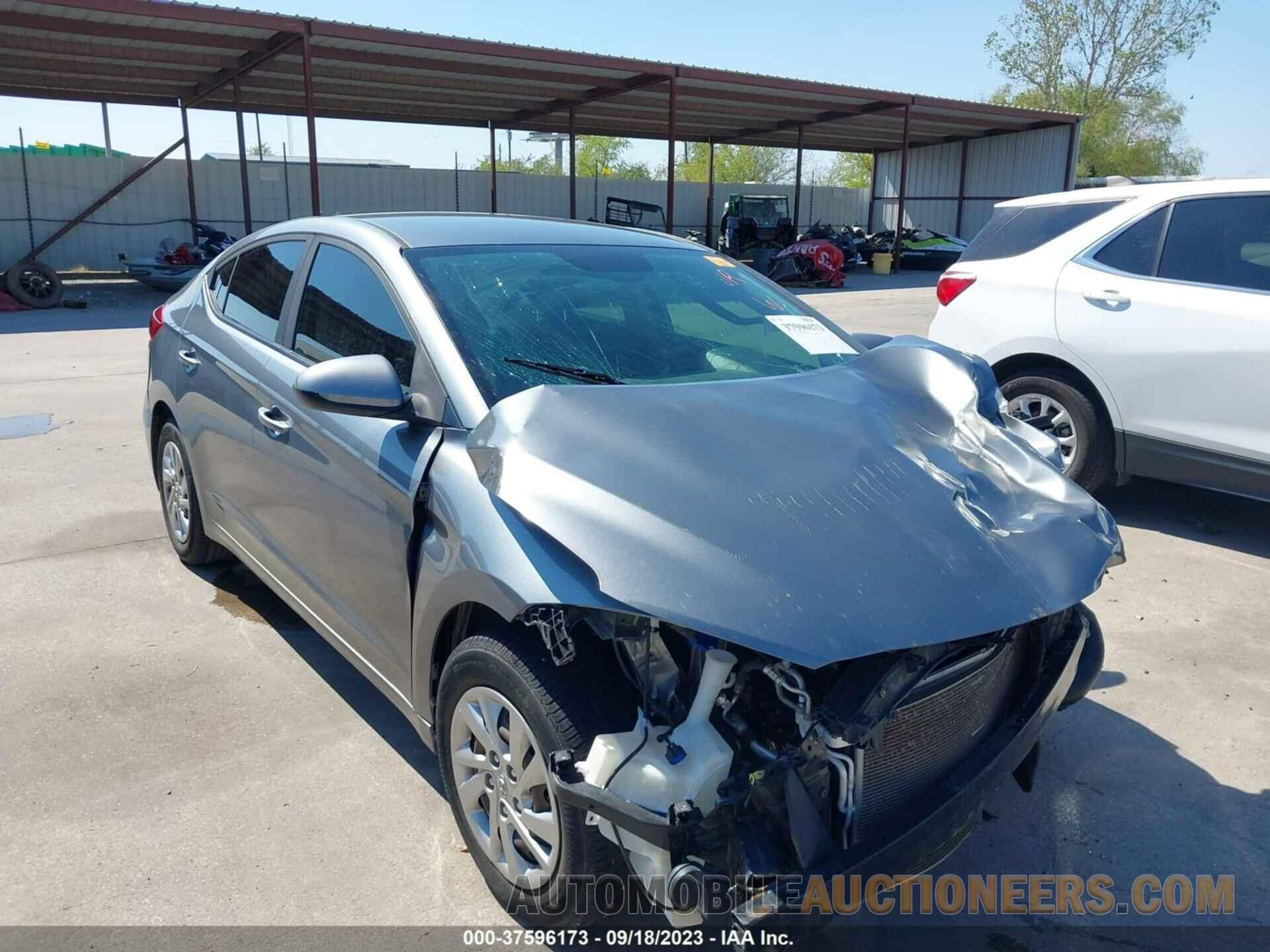 KMHD74LFXJU523763 HYUNDAI ELANTRA 2018