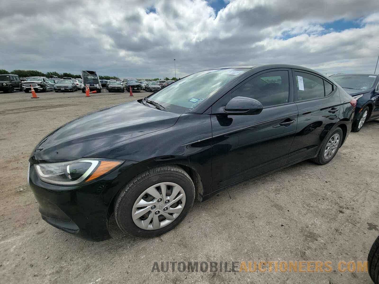 KMHD74LFXJU590539 Hyundai Elantra SE 2018