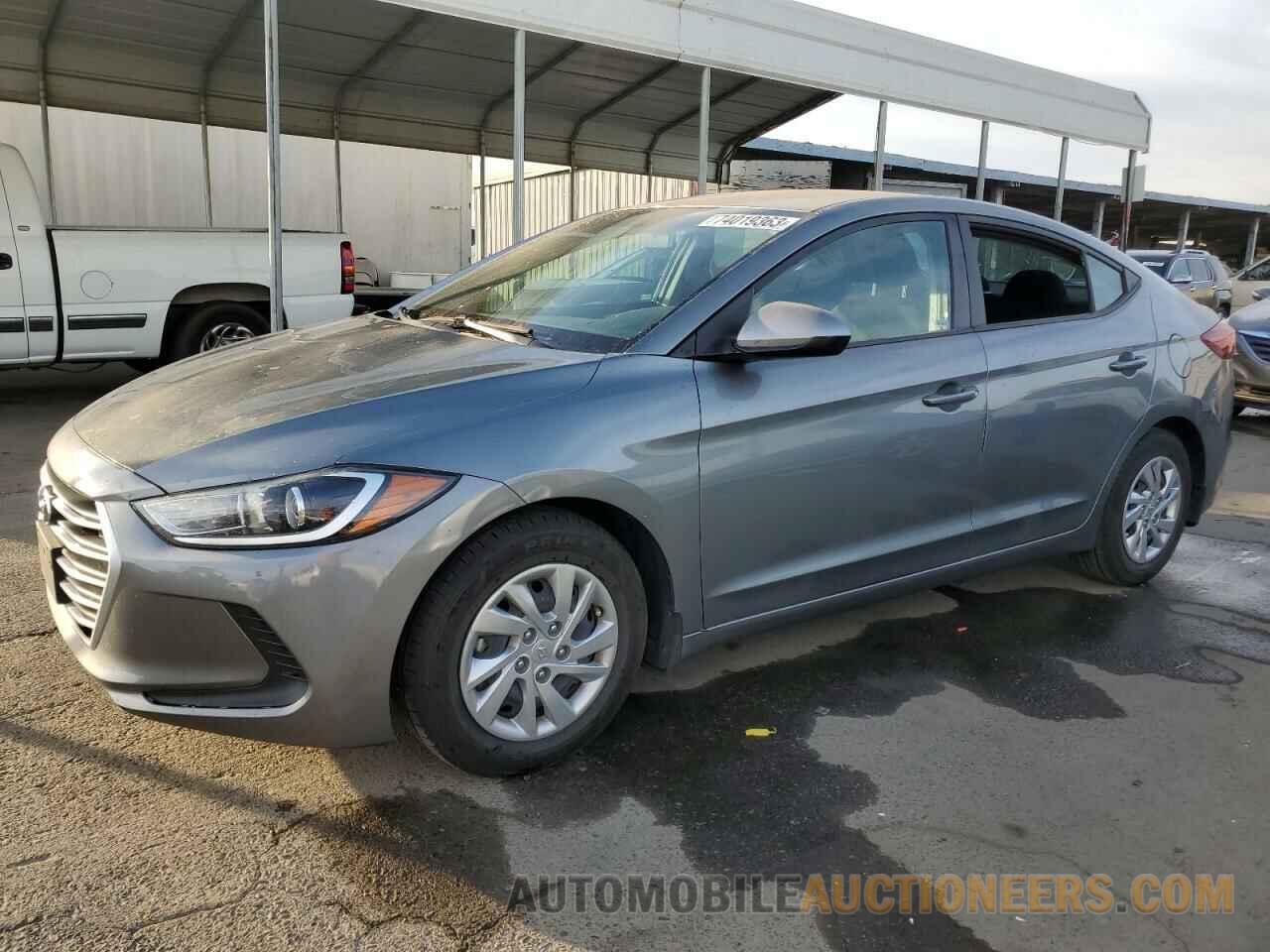 KMHD74LFXJU609784 HYUNDAI ELANTRA 2018