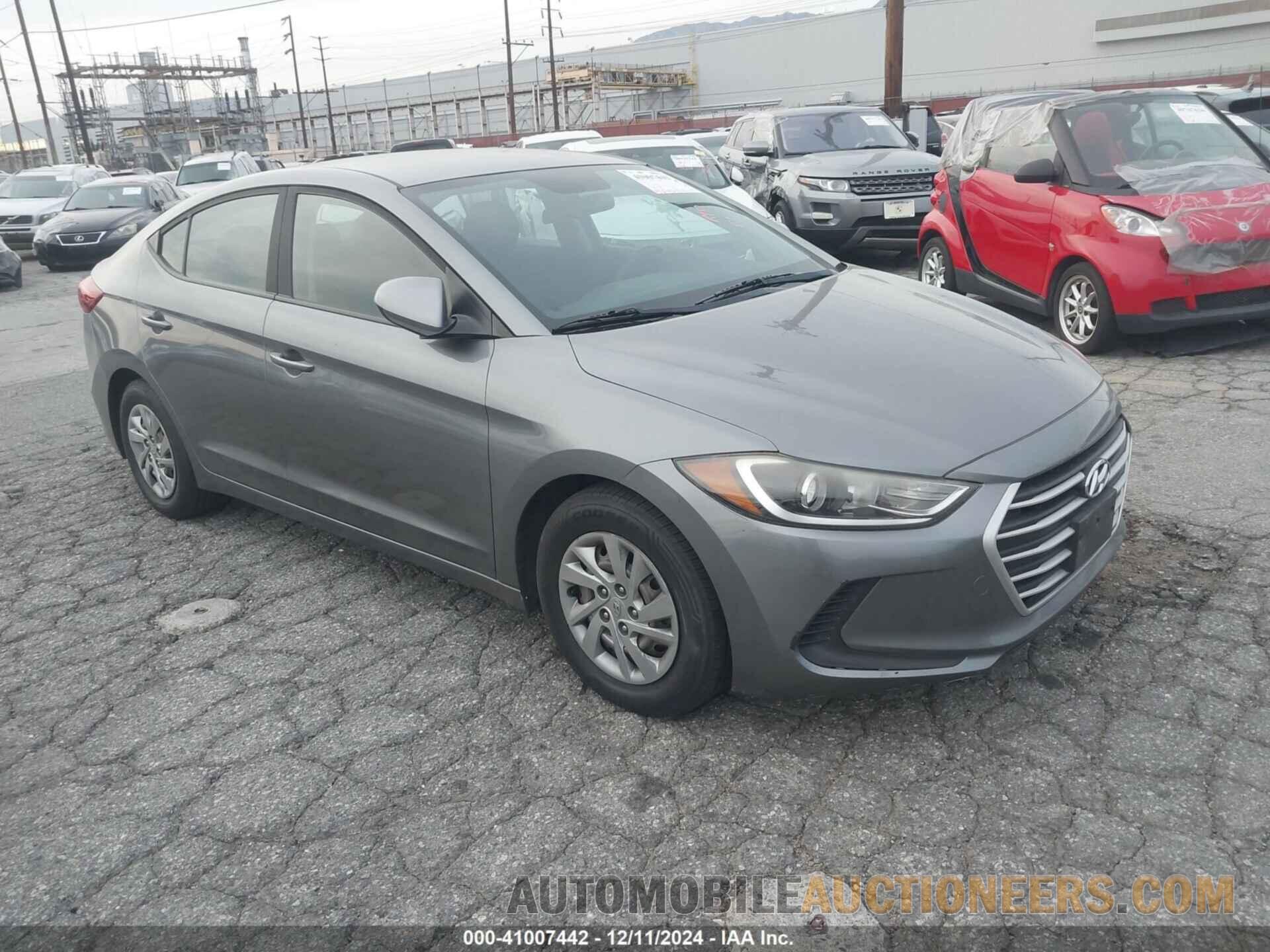 KMHD74LFXJU610434 HYUNDAI ELANTRA 2018