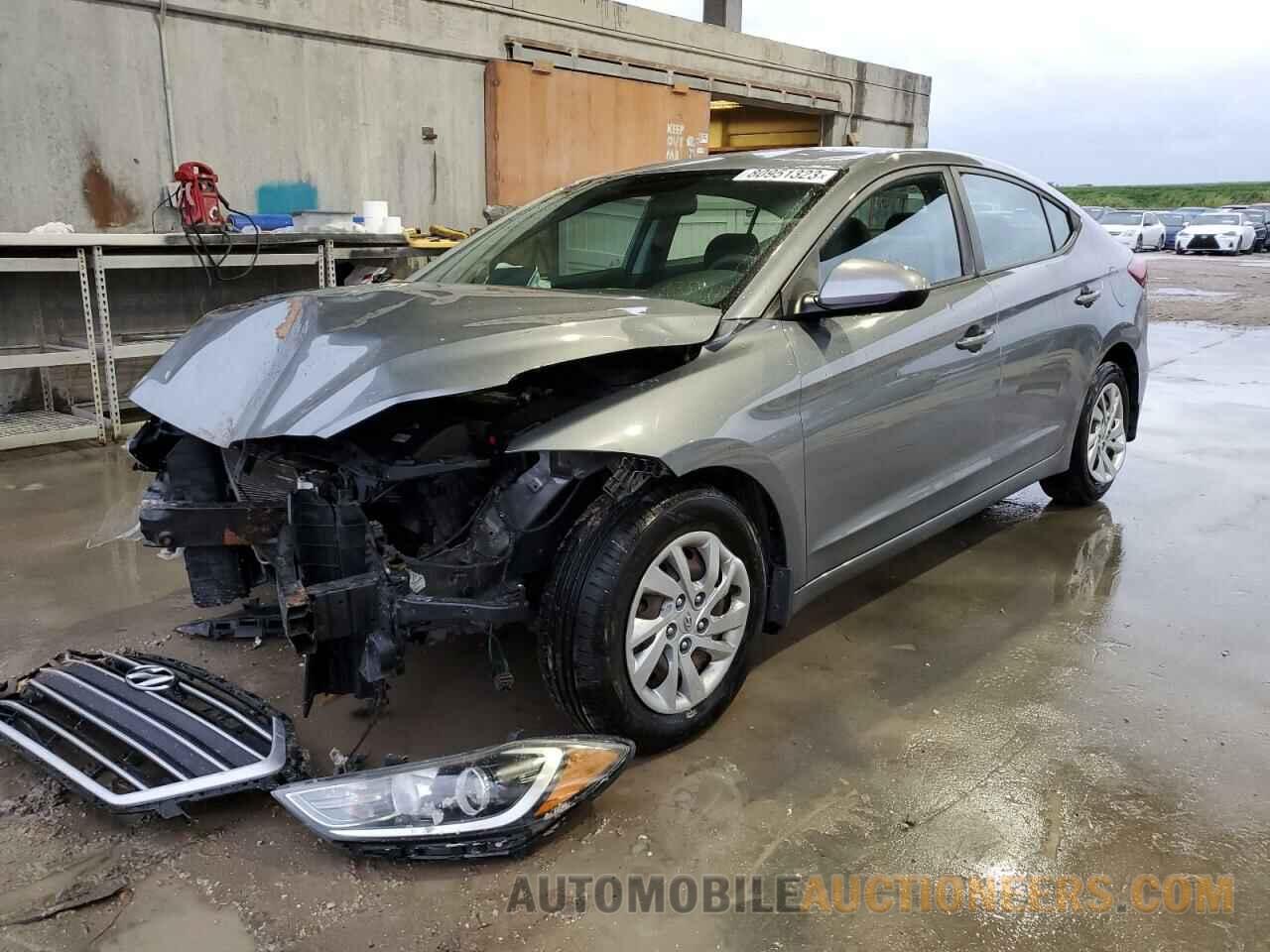 KMHD74LFXJU611695 HYUNDAI ELANTRA 2018