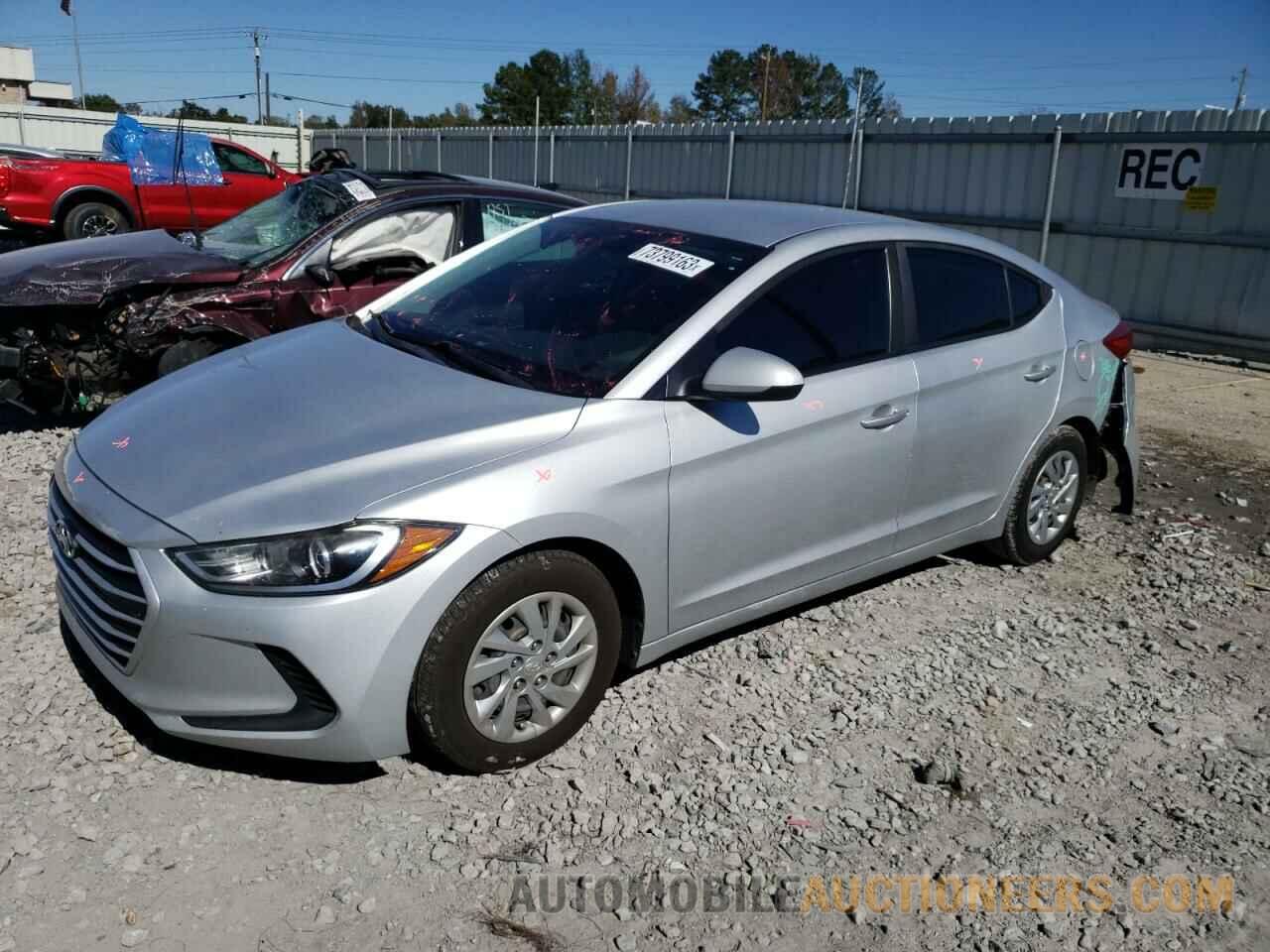 KMHD74LFXJU619747 HYUNDAI ELANTRA 2018