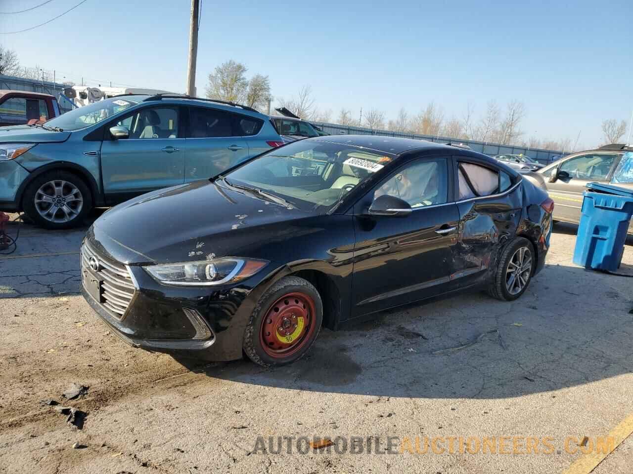 KMHD84LF0HU164107 HYUNDAI ELANTRA 2017