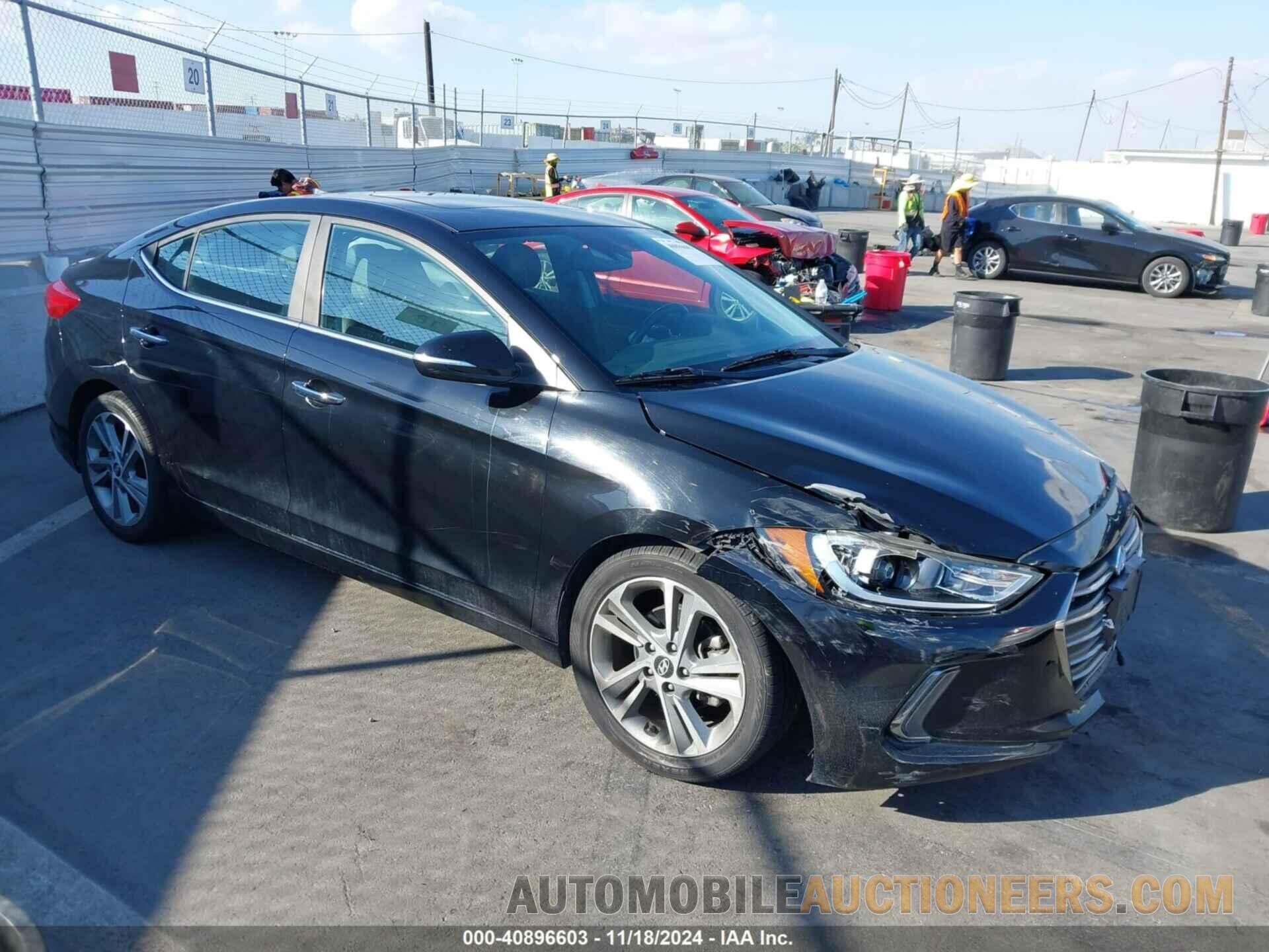 KMHD84LF0HU203584 HYUNDAI ELANTRA 2017