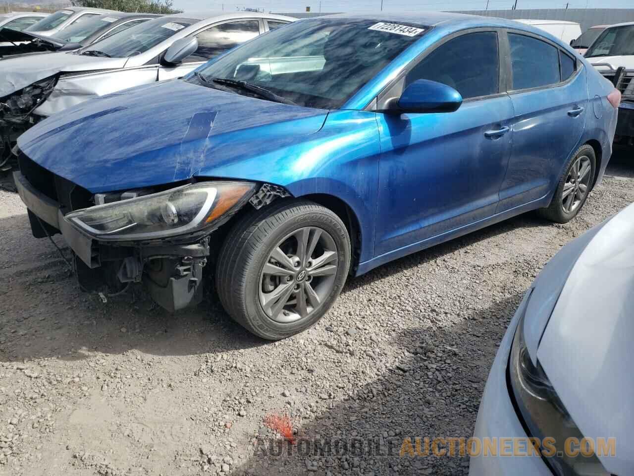 KMHD84LF0HU209353 HYUNDAI ELANTRA 2017