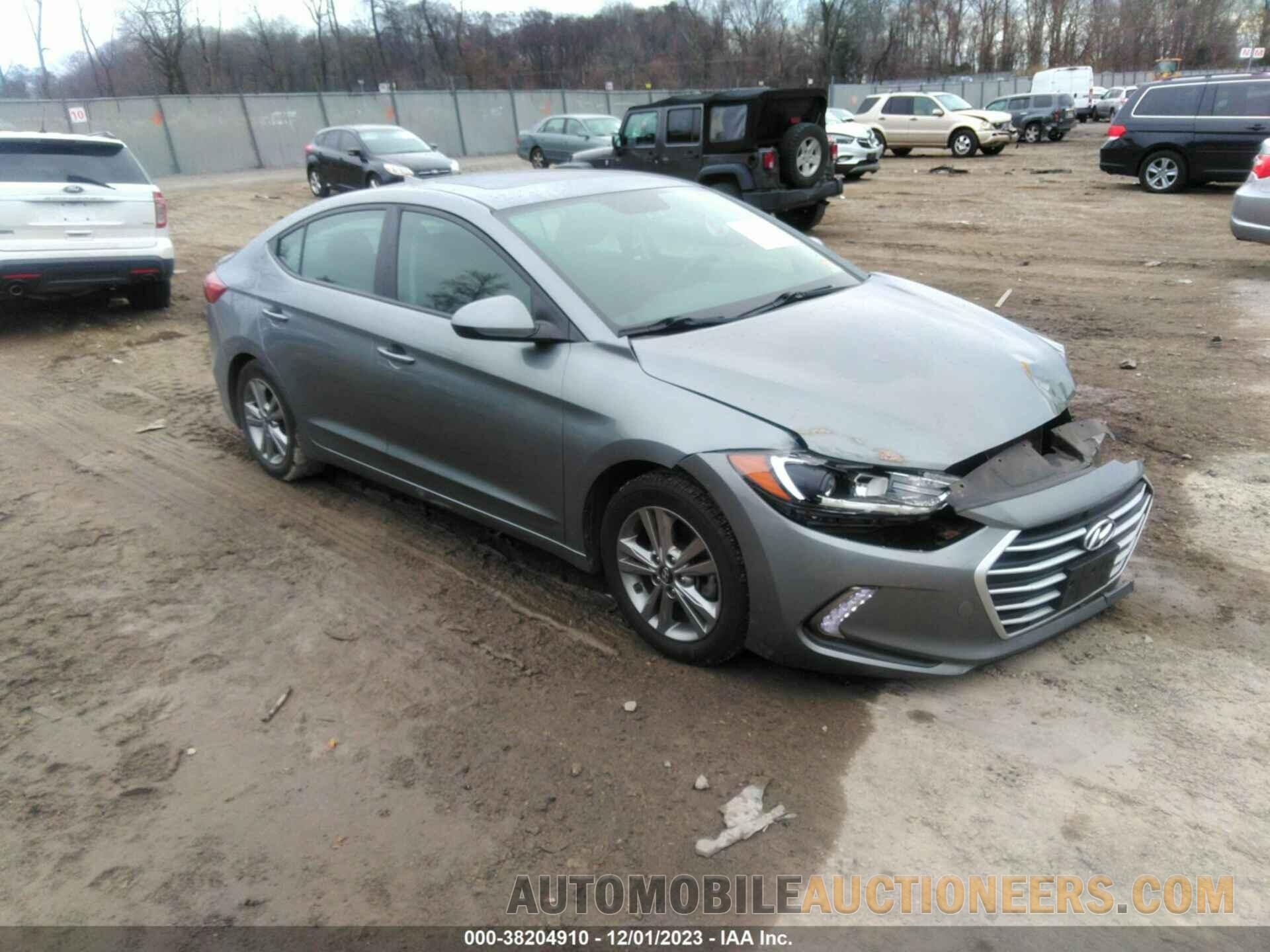 KMHD84LF0JU446494 HYUNDAI ELANTRA 2018