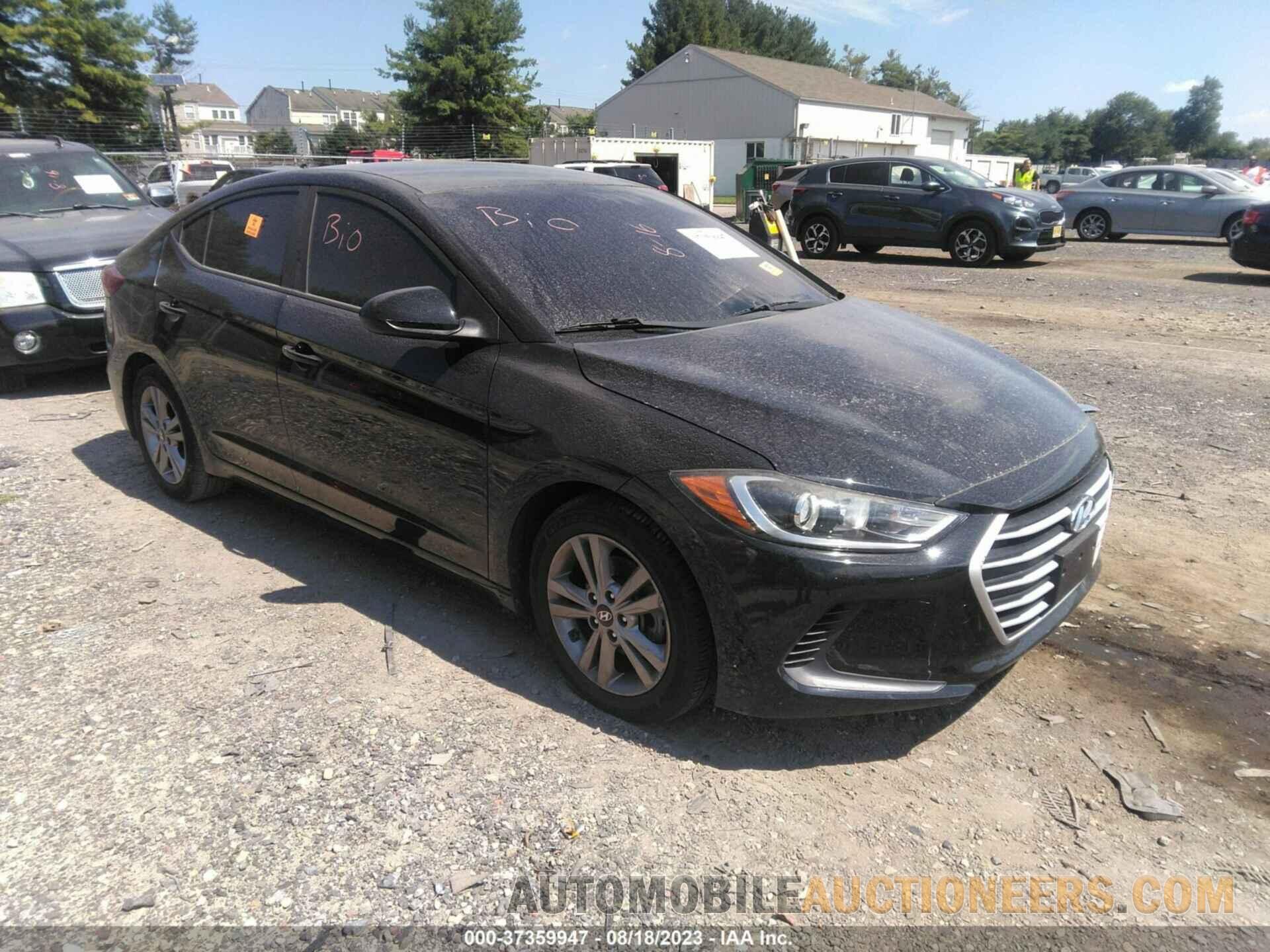 KMHD84LF0JU452621 HYUNDAI ELANTRA 2018