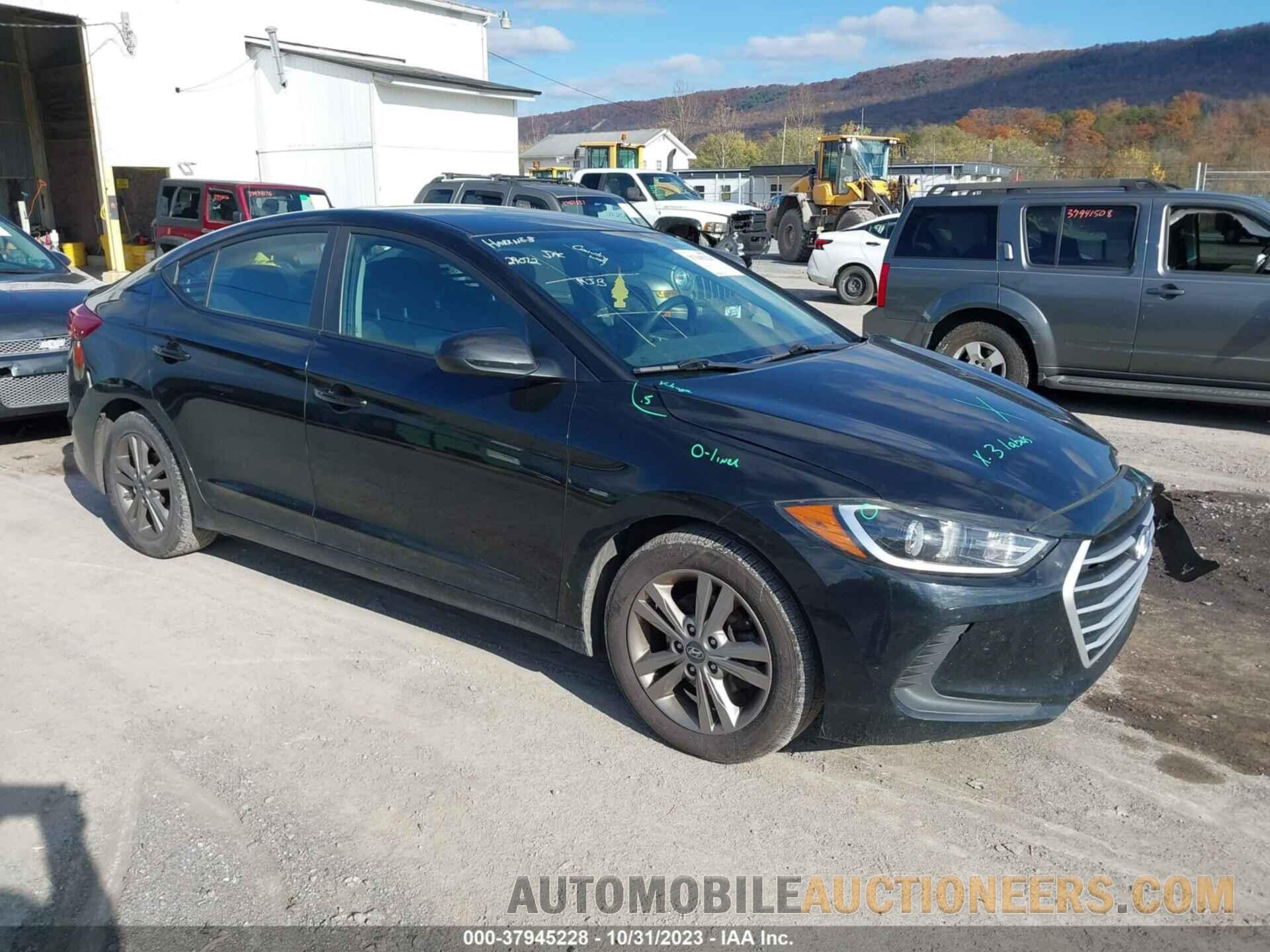 KMHD84LF0JU504202 HYUNDAI ELANTRA 2018