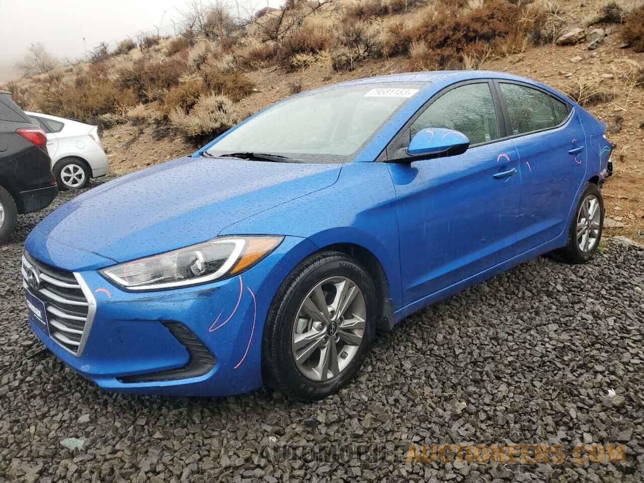 KMHD84LF0JU554128 HYUNDAI ELANTRA 2018