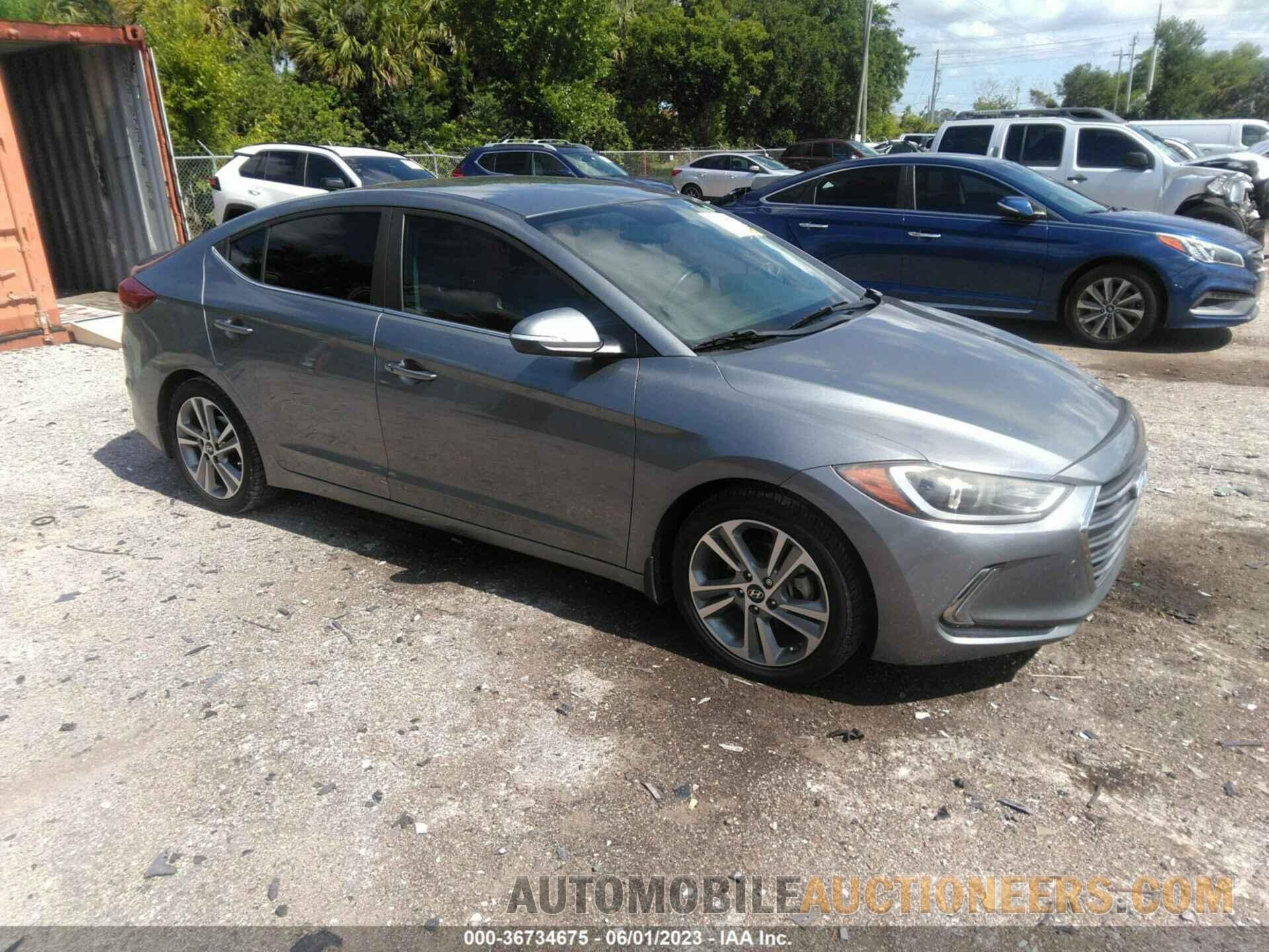 KMHD84LF0JU596797 HYUNDAI ELANTRA 2018