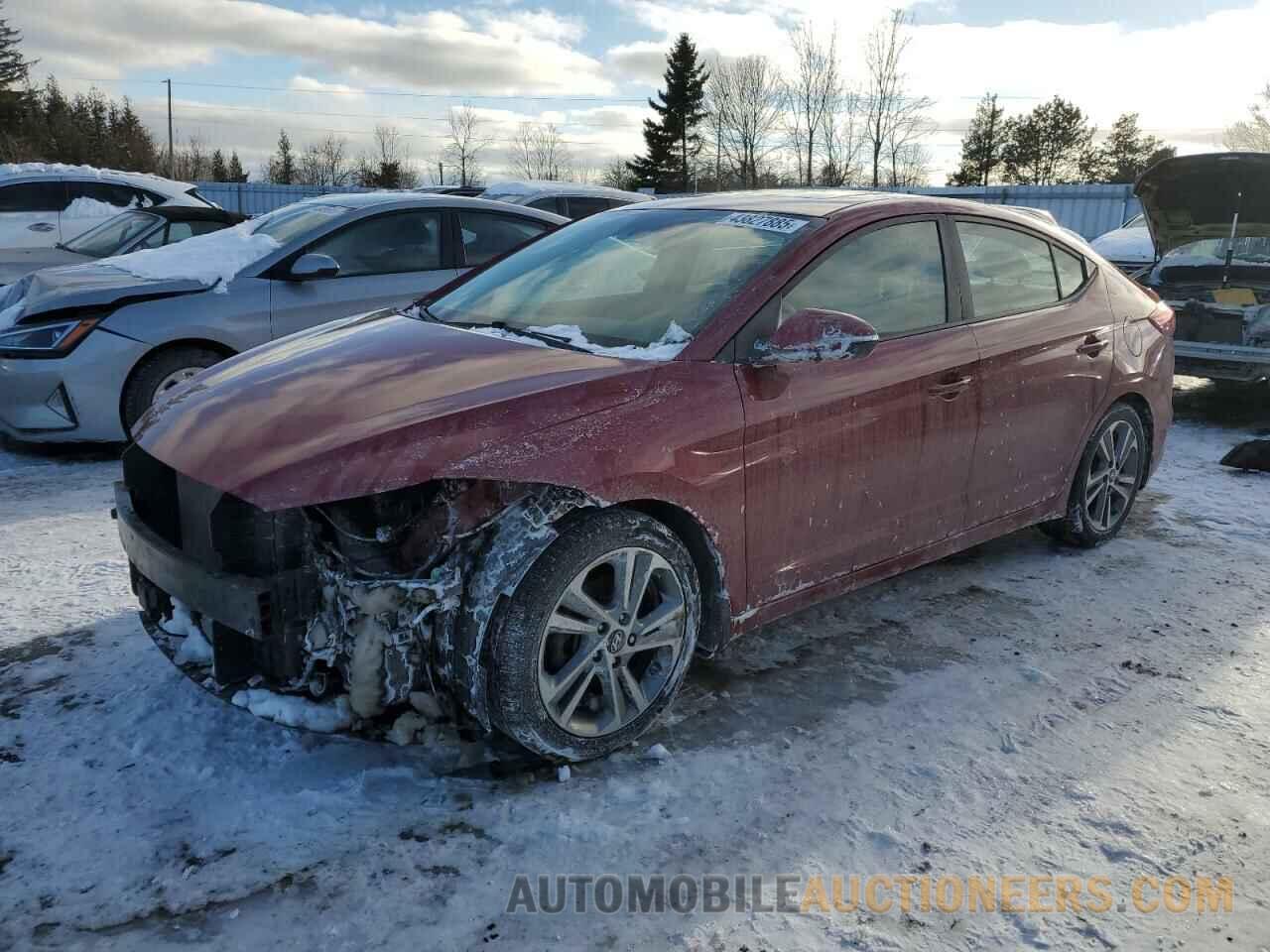 KMHD84LF0JU605384 HYUNDAI ELANTRA 2018