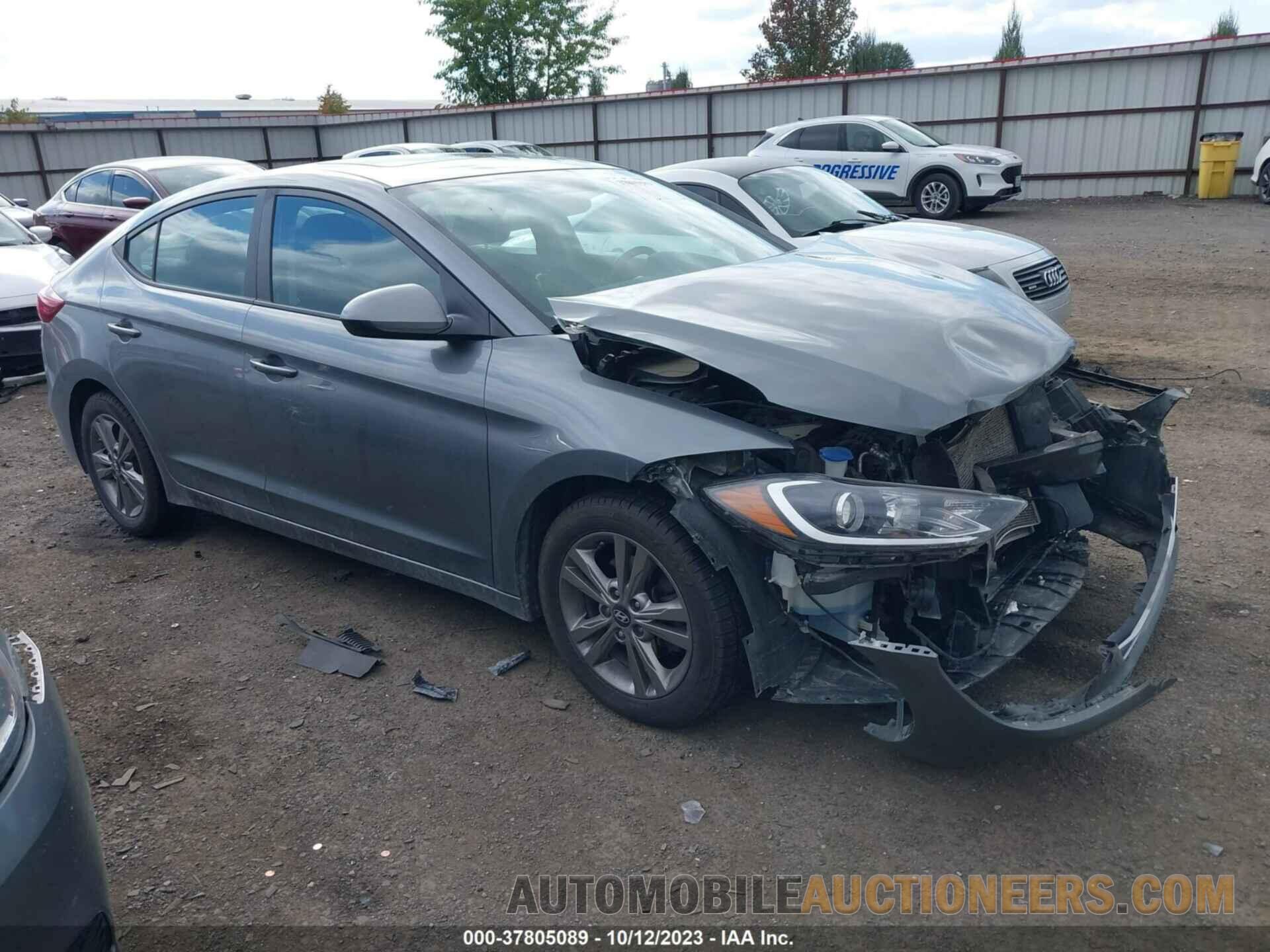 KMHD84LF0JU606325 HYUNDAI ELANTRA 2018