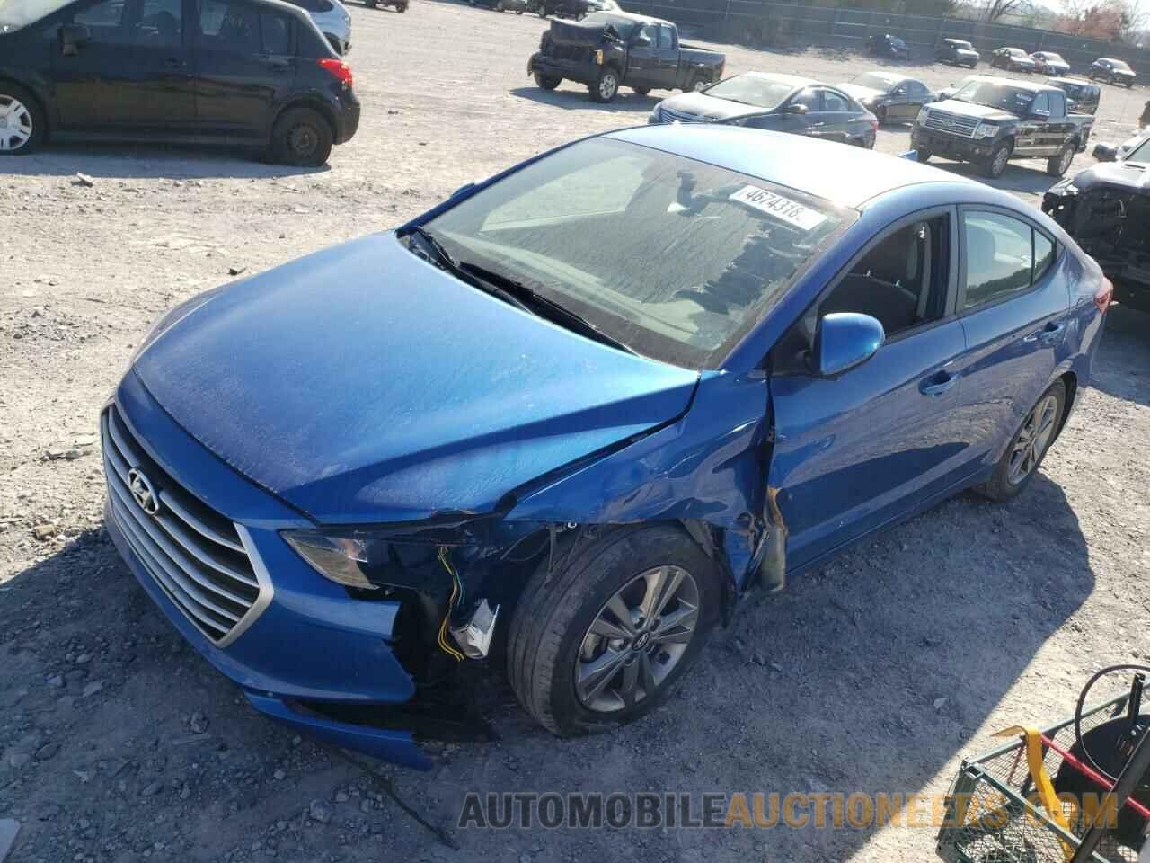 KMHD84LF0JU614408 HYUNDAI ELANTRA 2018