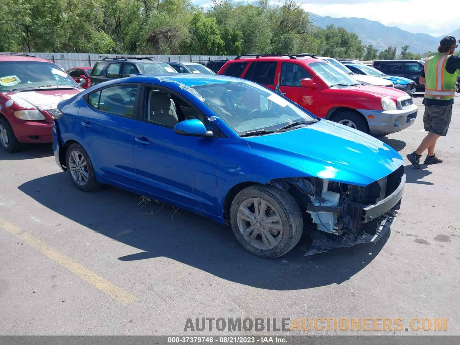 KMHD84LF0JU648512 HYUNDAI ELANTRA 2018