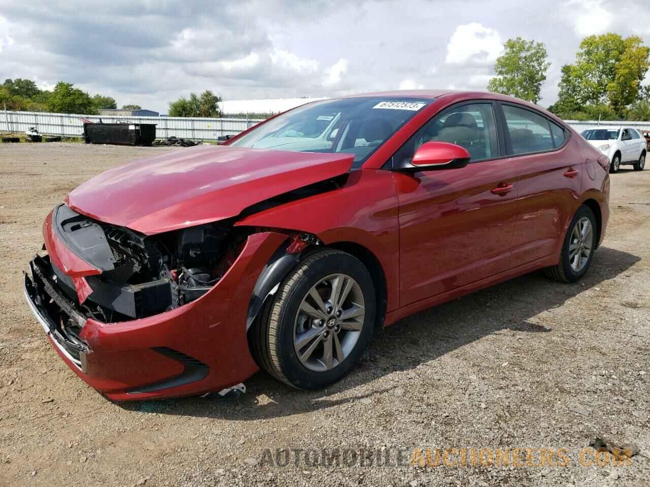 KMHD84LF0JU660210 HYUNDAI ELANTRA 2018