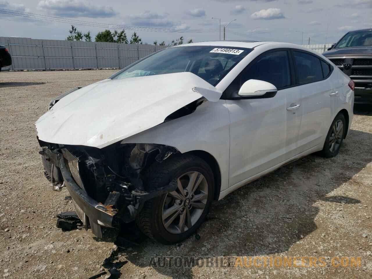 KMHD84LF0JU676083 HYUNDAI ELANTRA 2018