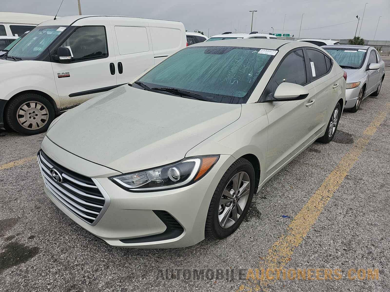 KMHD84LF1HU063240 Hyundai Elantra SE 2017