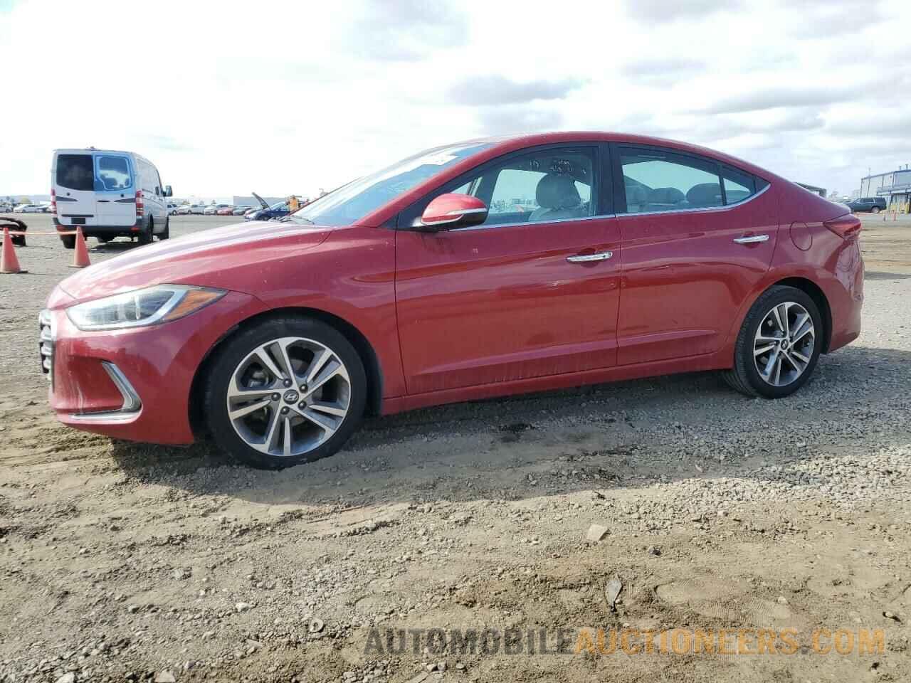 KMHD84LF1HU121038 HYUNDAI ELANTRA 2017