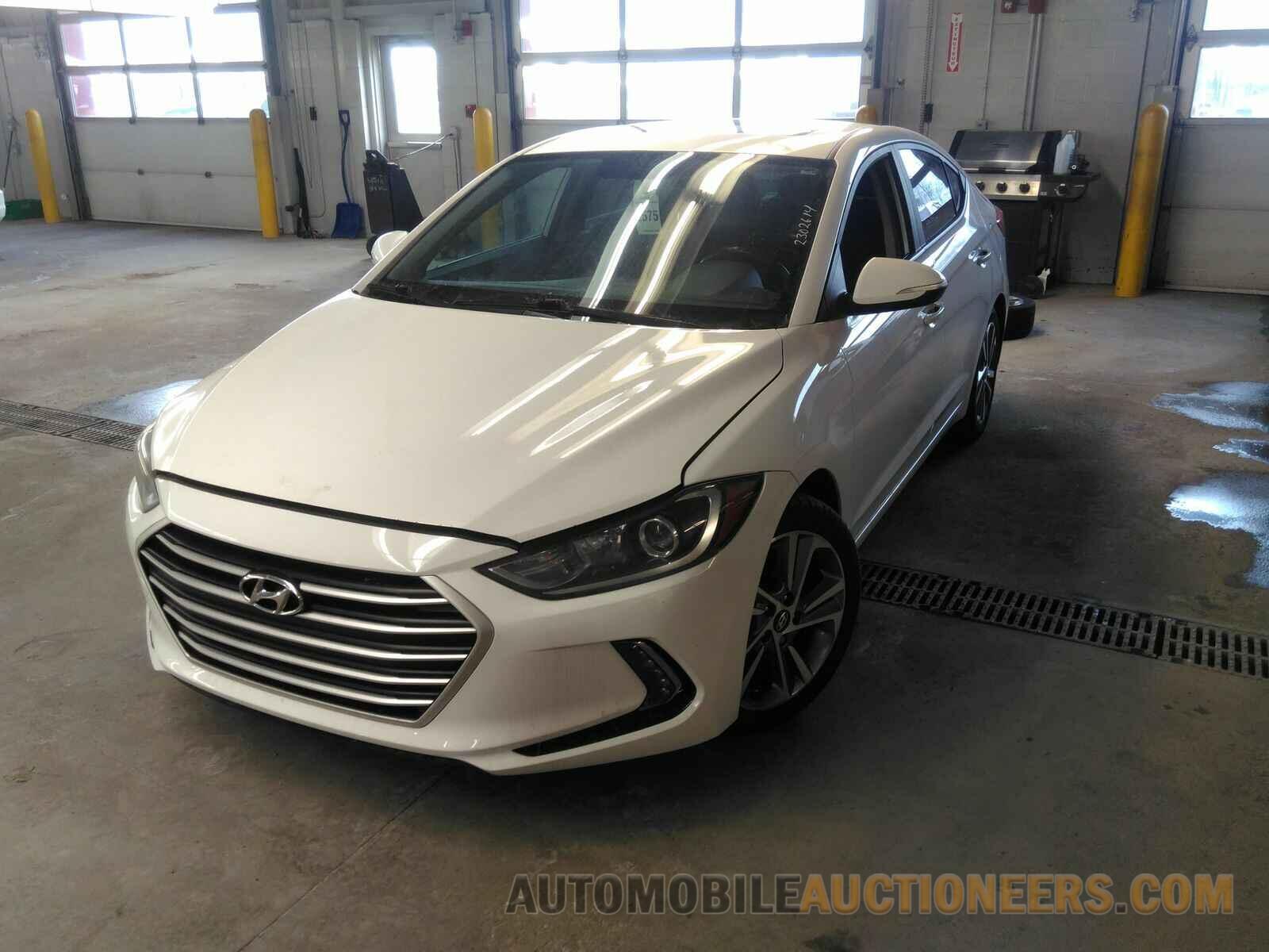 KMHD84LF1HU132086 Hyundai Elantra 2017