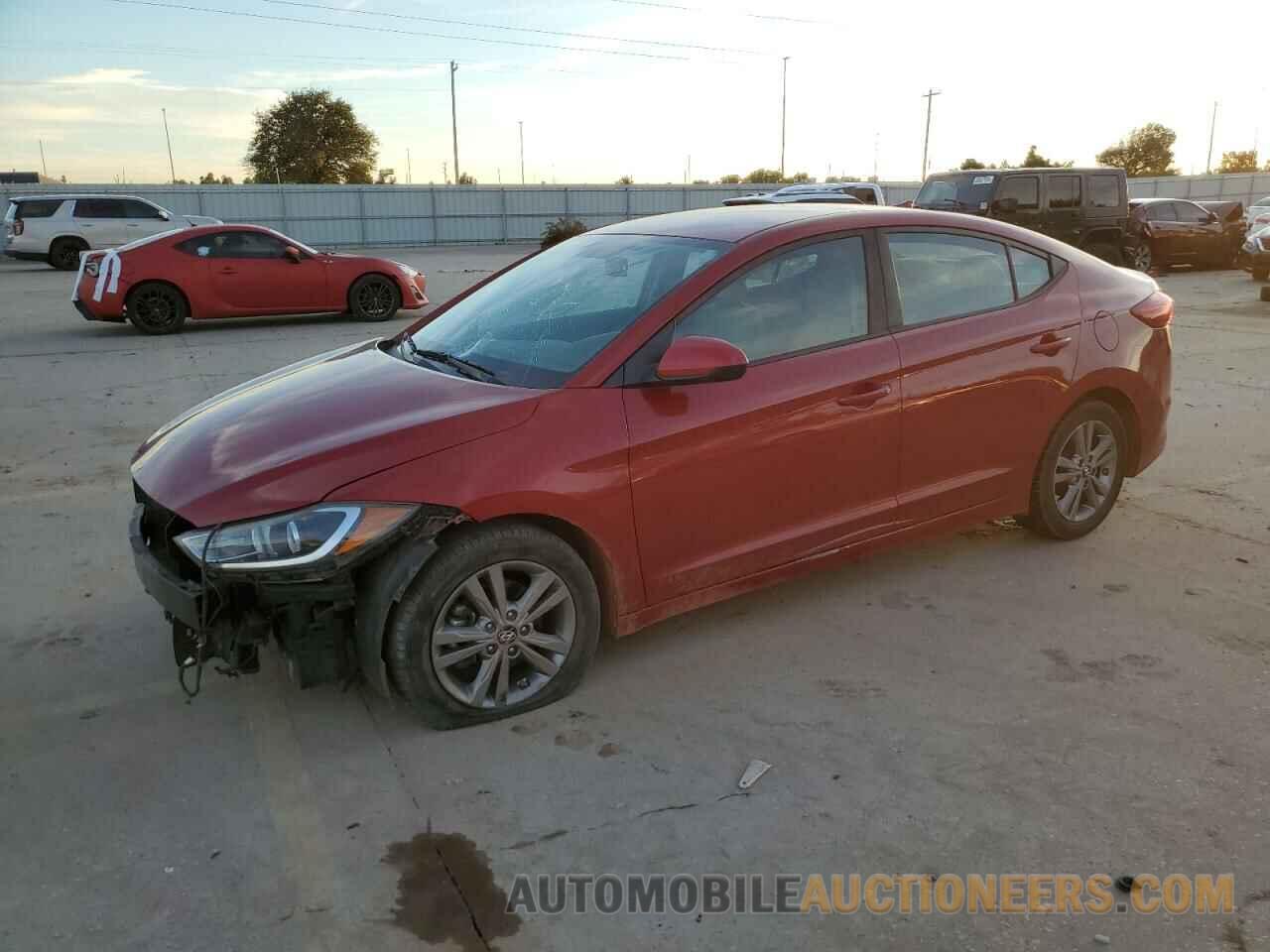 KMHD84LF1HU144559 HYUNDAI ELANTRA 2017