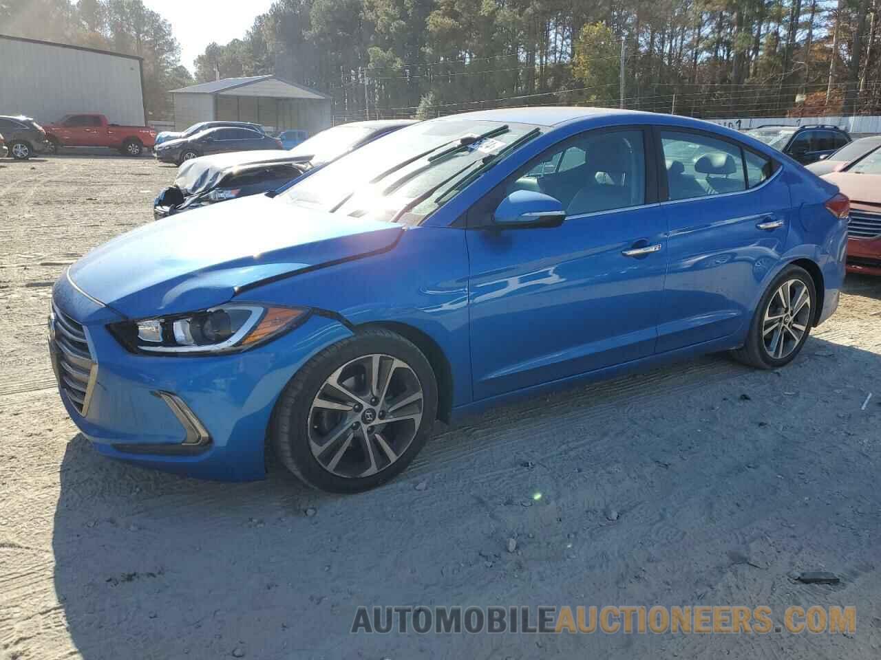 KMHD84LF1HU212391 HYUNDAI ELANTRA 2017