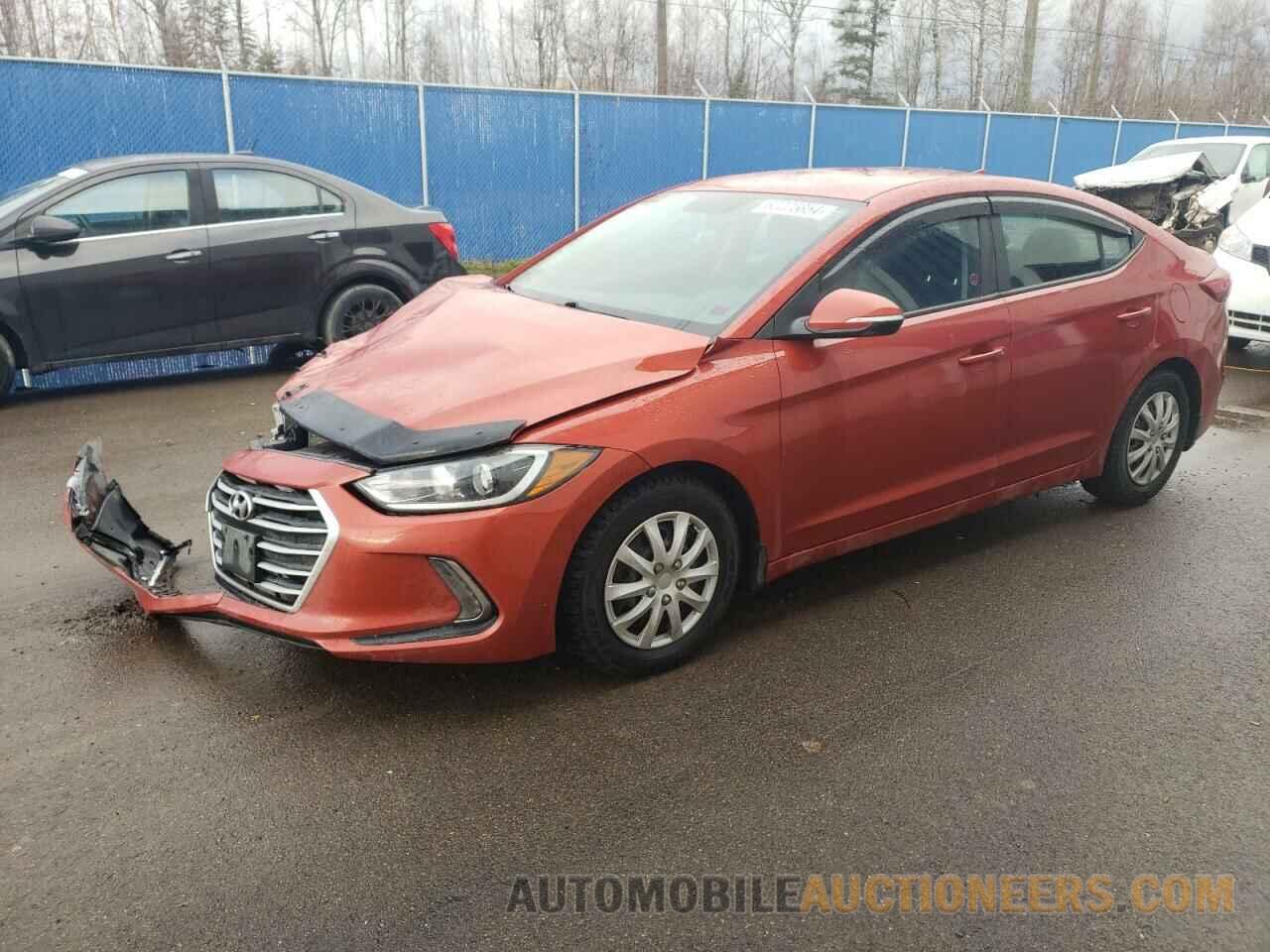 KMHD84LF1HU326195 HYUNDAI ELANTRA 2017