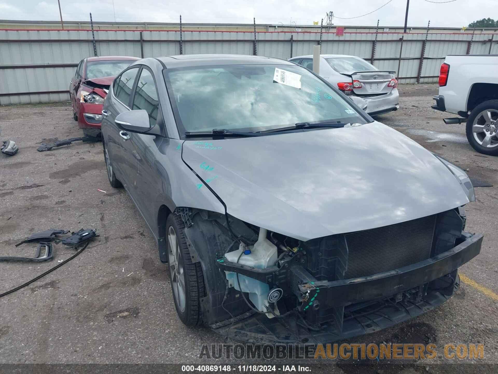 KMHD84LF1HU355227 HYUNDAI ELANTRA 2017