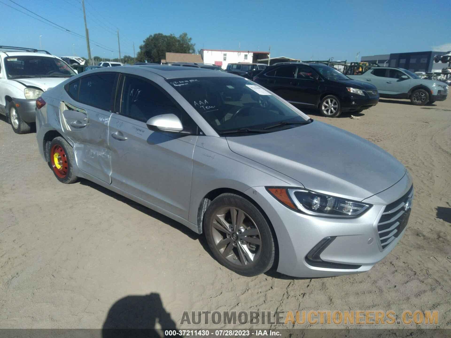 KMHD84LF1JU461019 HYUNDAI ELANTRA 2018