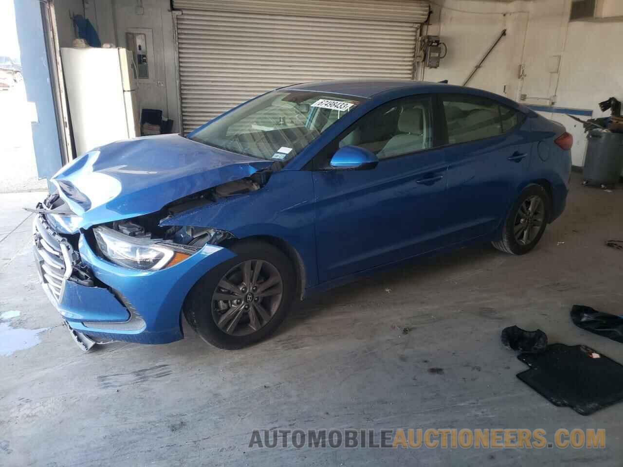 KMHD84LF1JU475261 HYUNDAI ELANTRA 2018