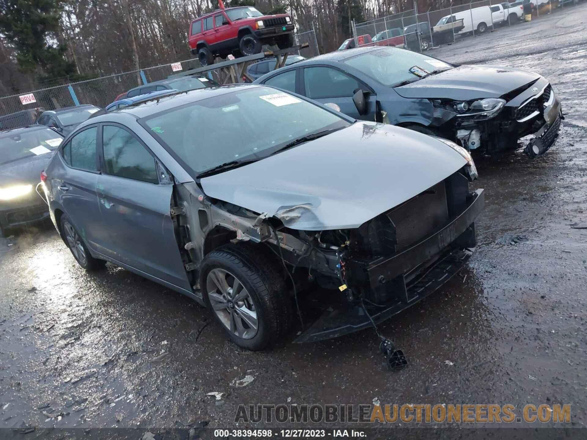 KMHD84LF1JU498605 HYUNDAI ELANTRA 2018